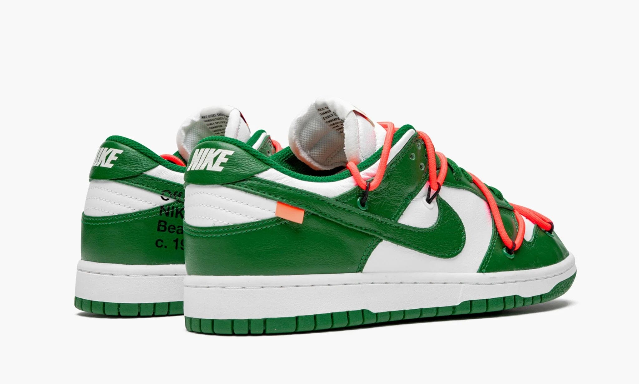 Off-White Nike Dunk Low Off - White Pine Green