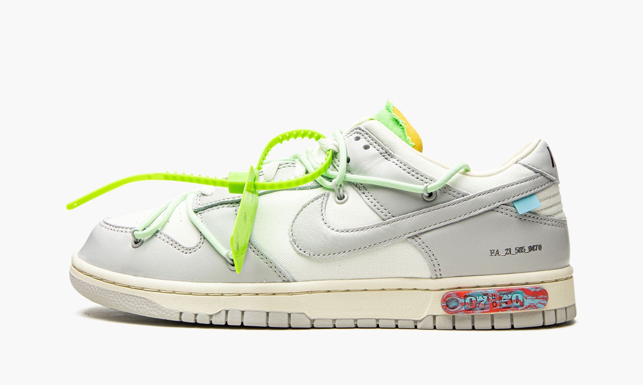 Off - White x Nike Dunk Low Lot 7/50