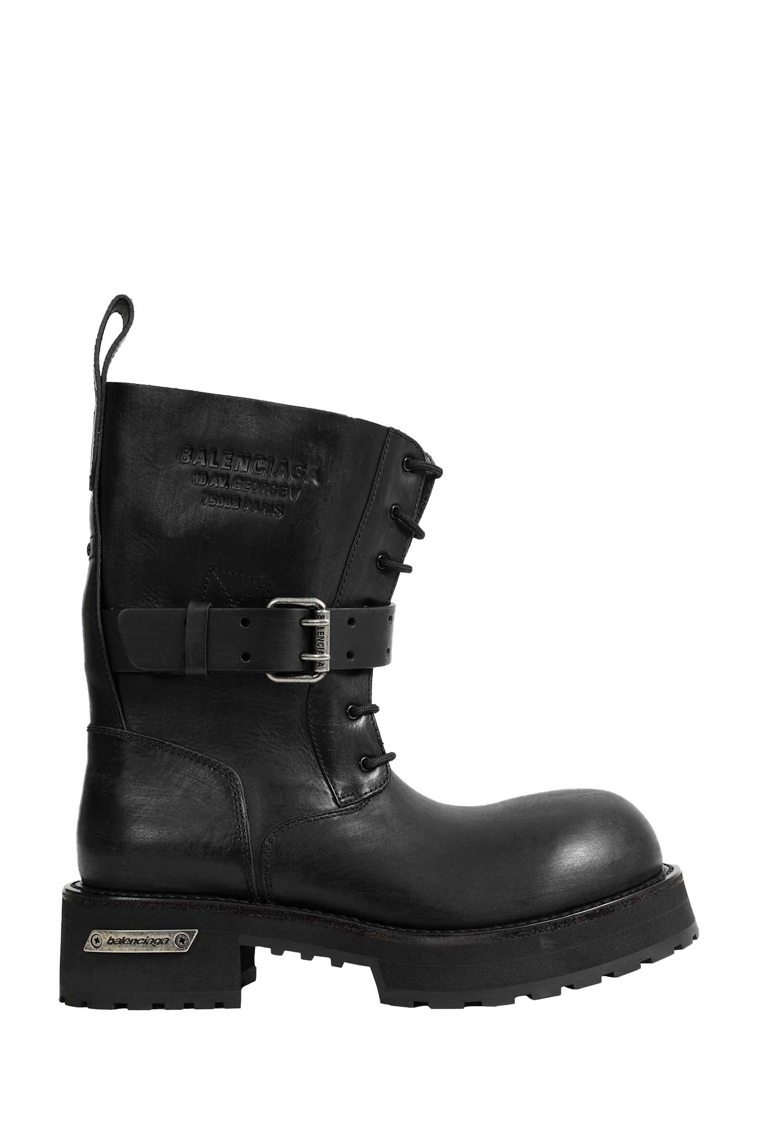Balenciaga Venom Lace - Up Booties