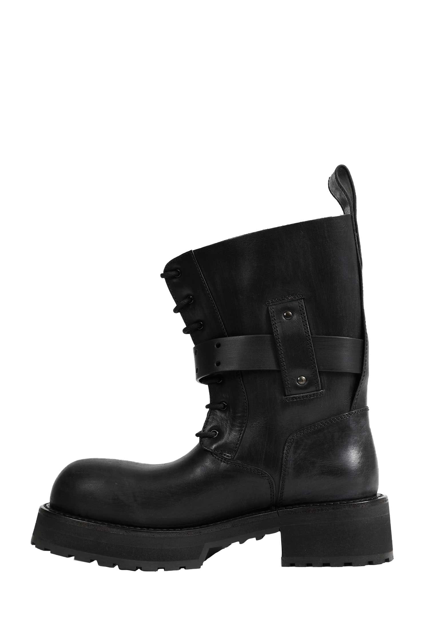Balenciaga Venom Lace - Up Booties