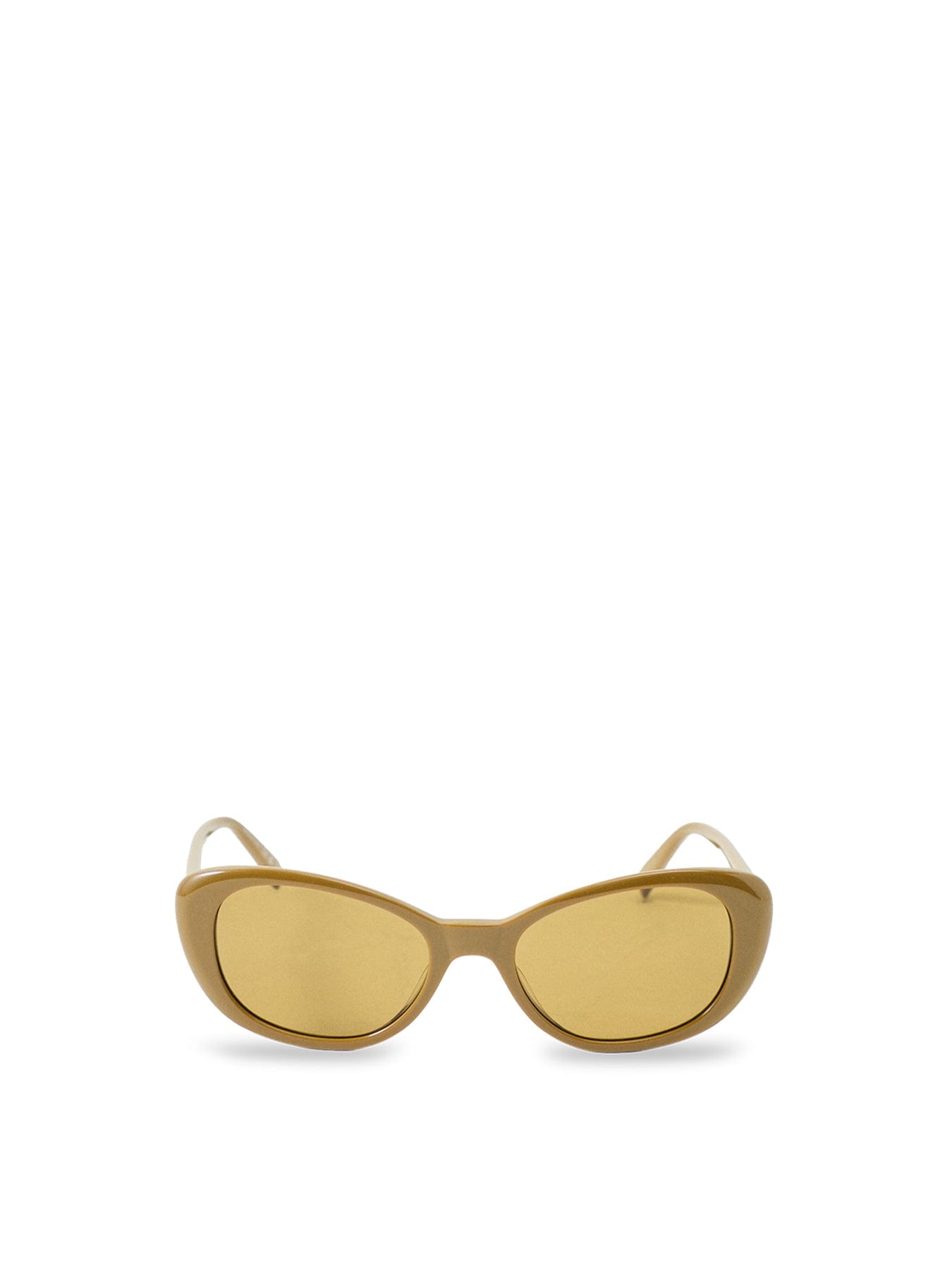 Saint Laurent Cat Eye Sunglasses Brown