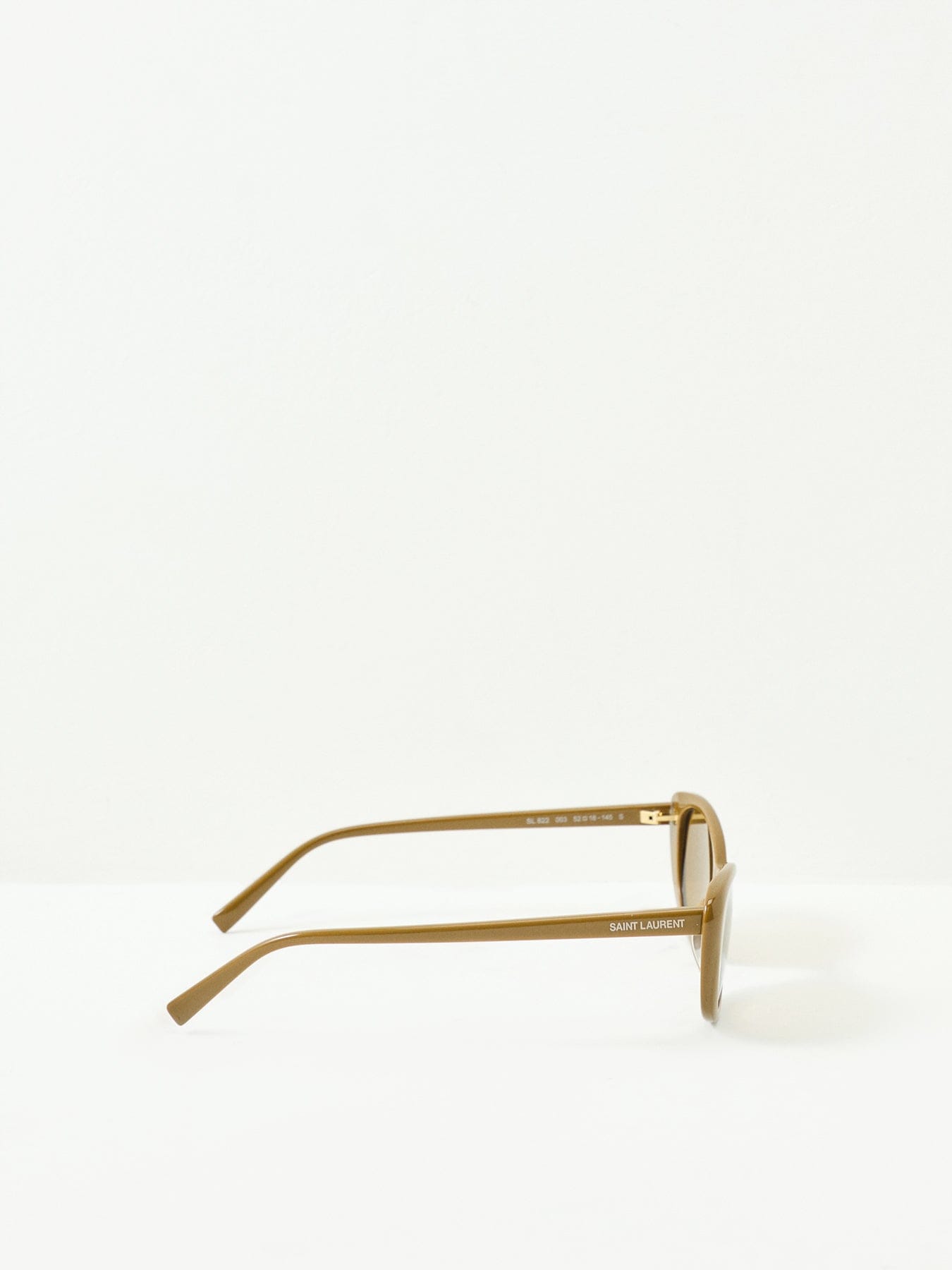 Saint Laurent Cat Eye Sunglasses Brown
