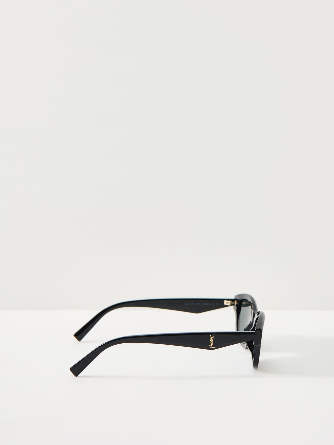 Saint Laurent SL M172 - 001 Rectangle Sunglasses Black