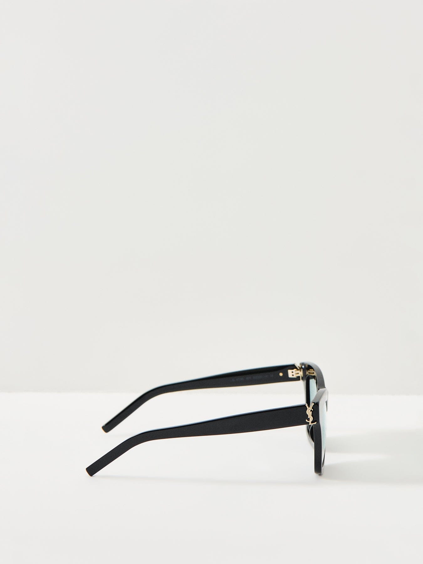 Saint Laurent SL M156 Rectangle Sunglasses Black