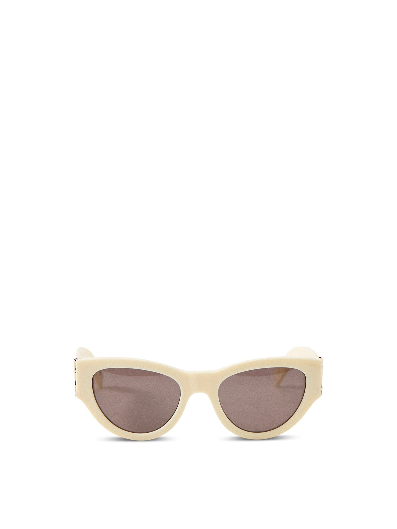 Saint Laurent SL M94 Rectangle Sunglasses Ivory