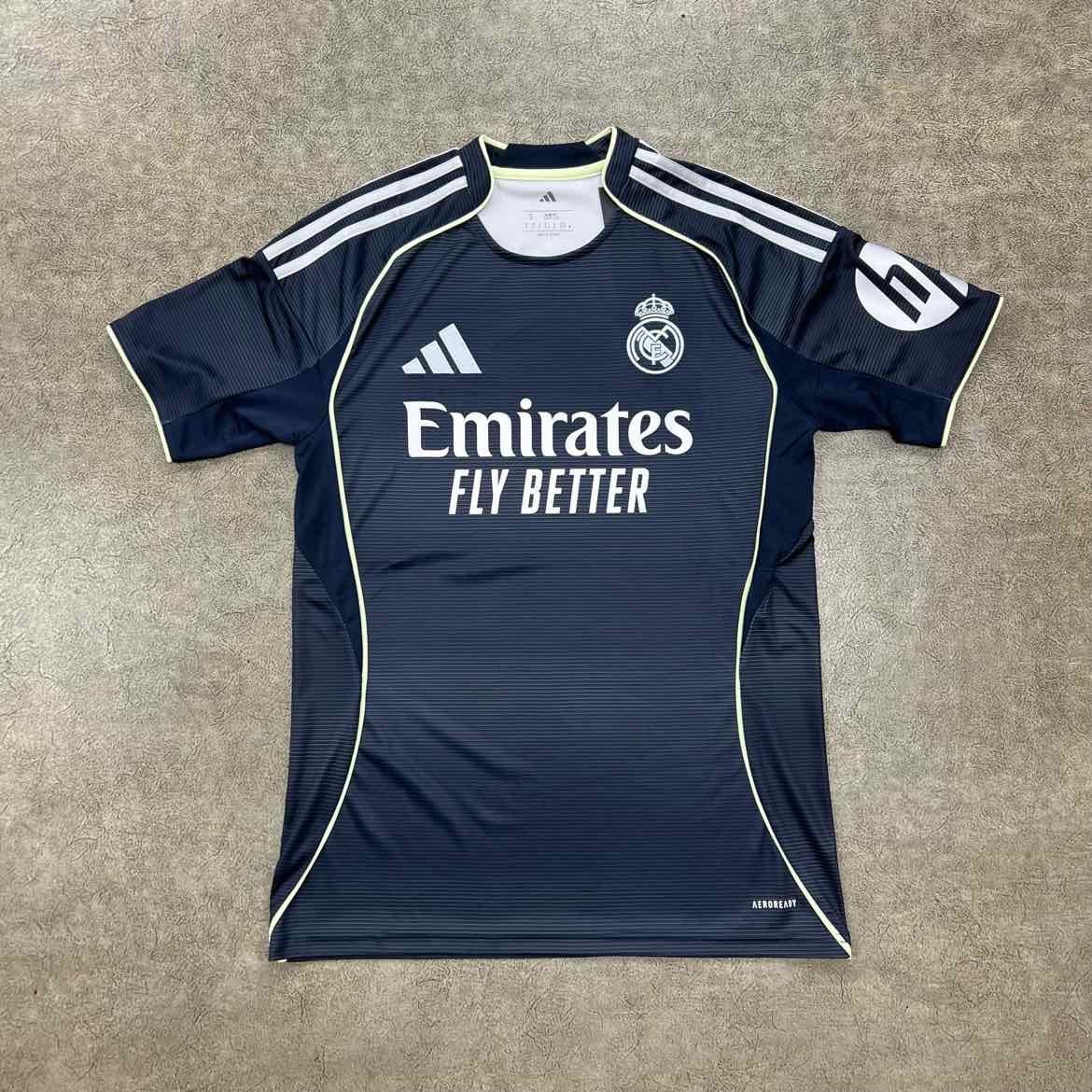 adidas Jersey REAL MADRID AWAY Navy New Size S