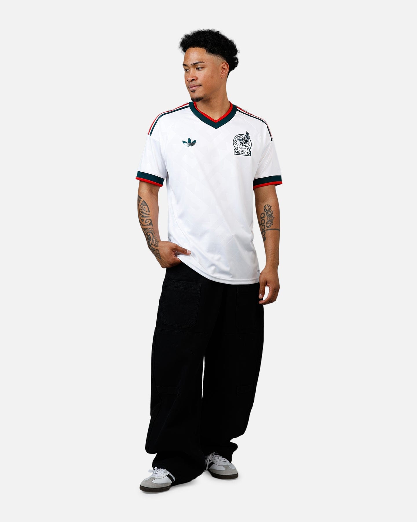 adidas Mexico Away Replica Jersey White