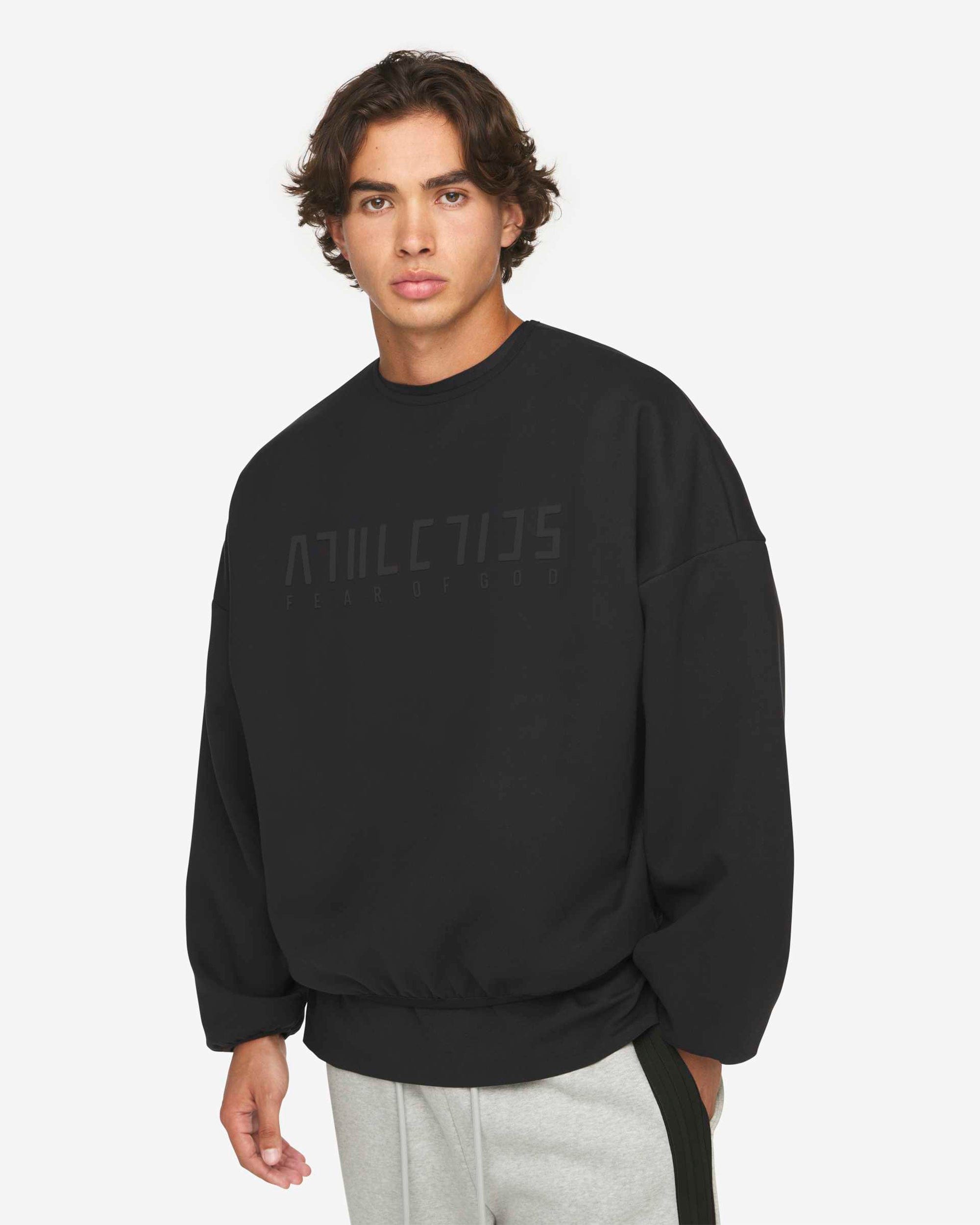 adidas Sudadera con logo Relaxed adidas Originals x Fear of God ATHLETICS para hombre