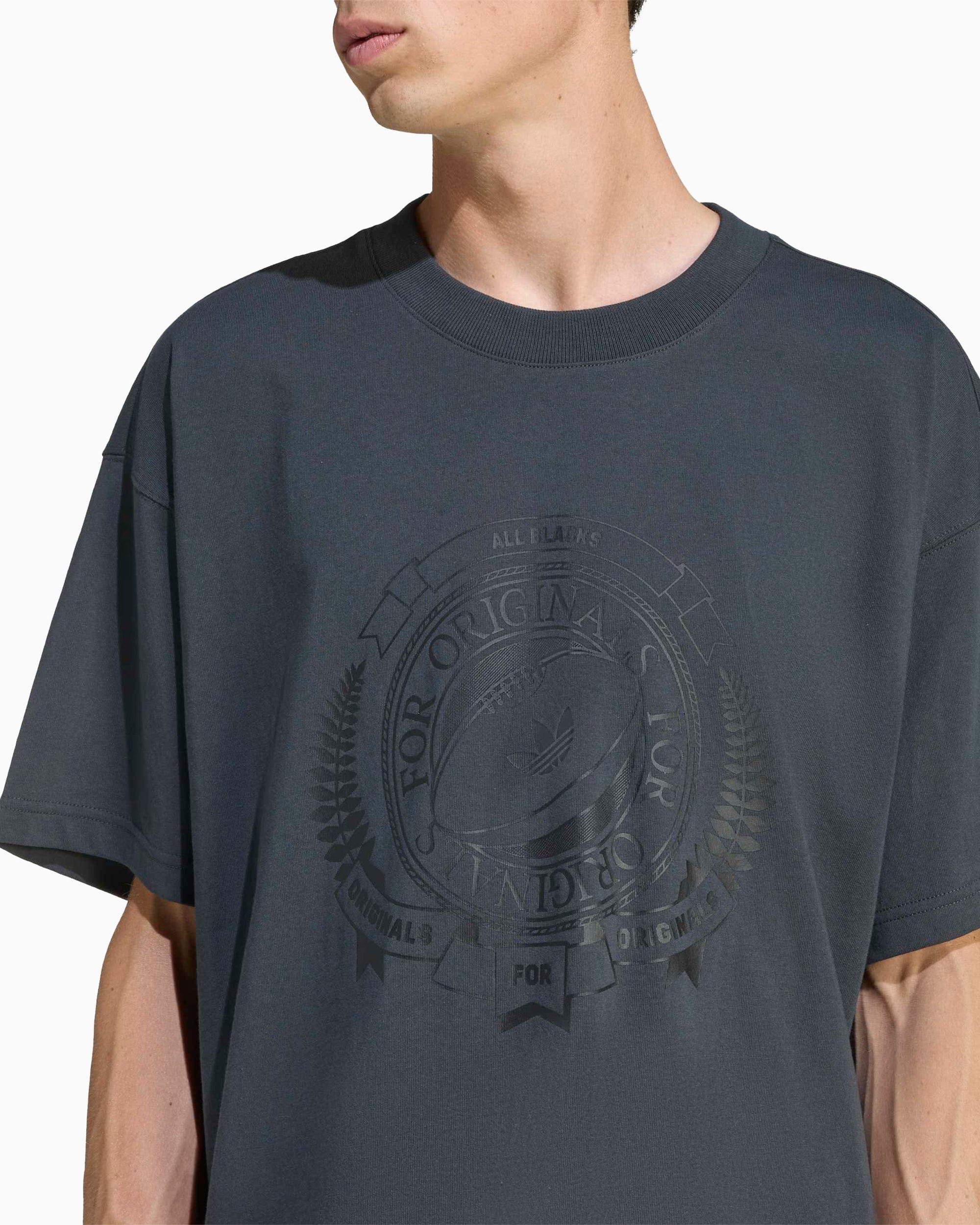 adidas Camiseta con gráfico Relaxed adidas Originals x All Blacks para hombre