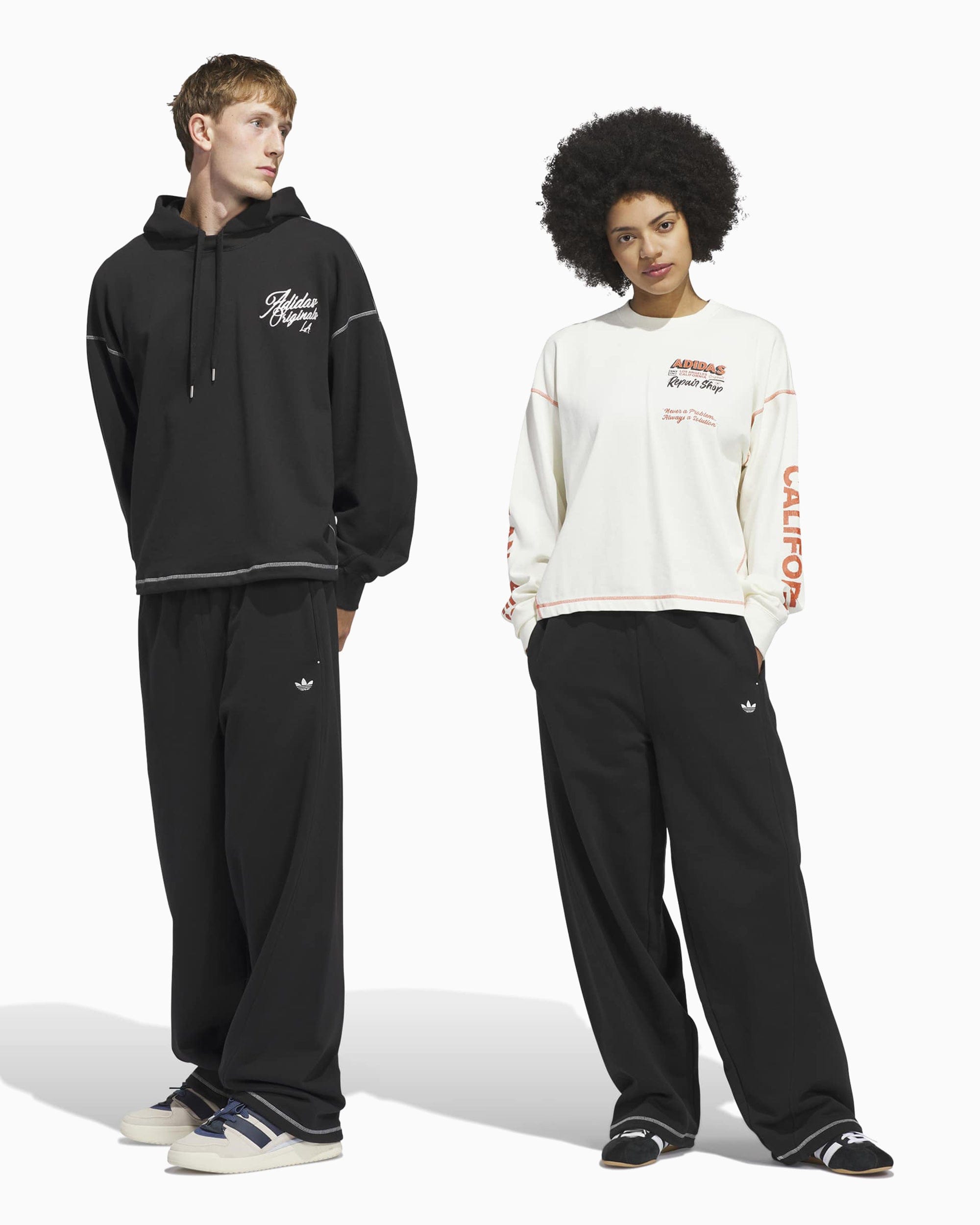adidas Pantalones de chandal Relaxed adidas Originals Los Angeles Santa Monica Unisex