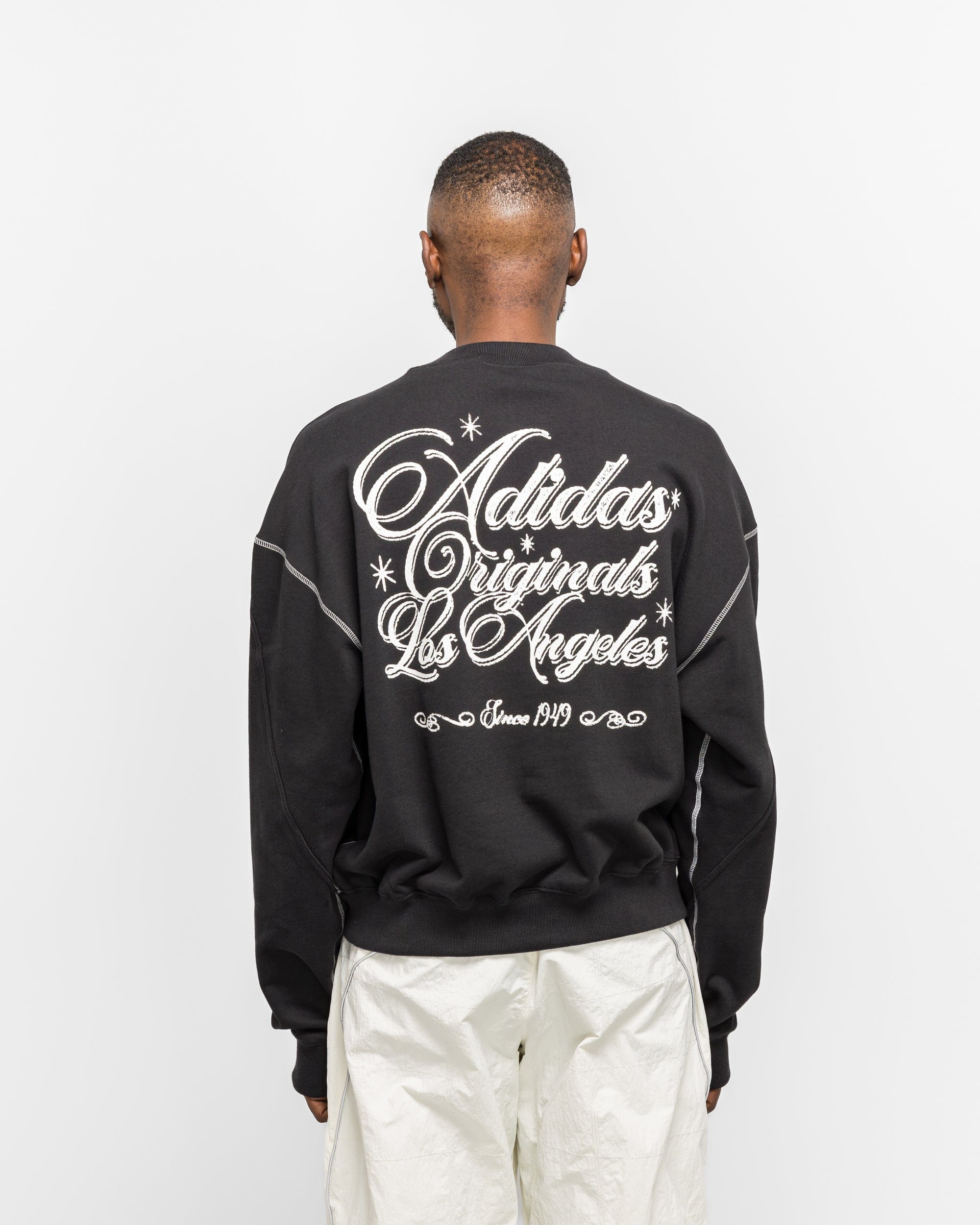adidas Santa Monica Crewneck - Black