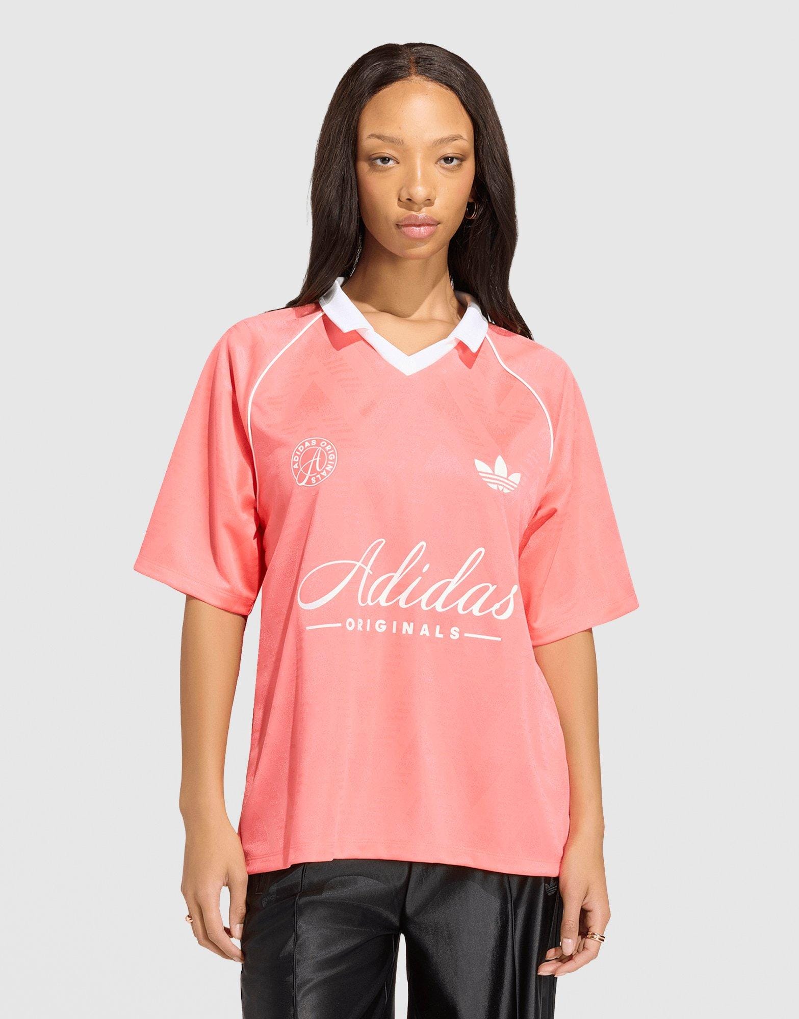 adidas Football Collar T - Shirt