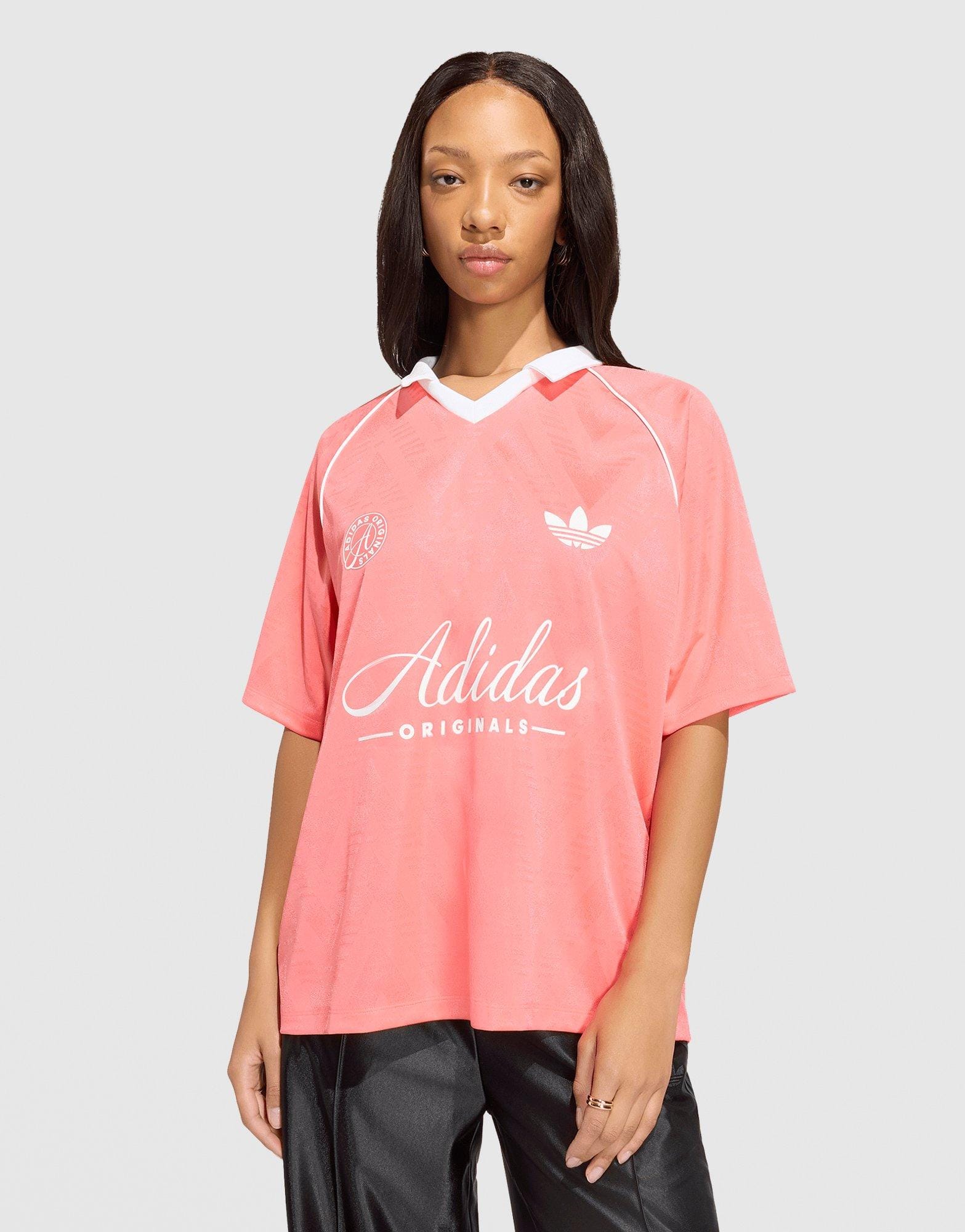 adidas Football Collar T - Shirt