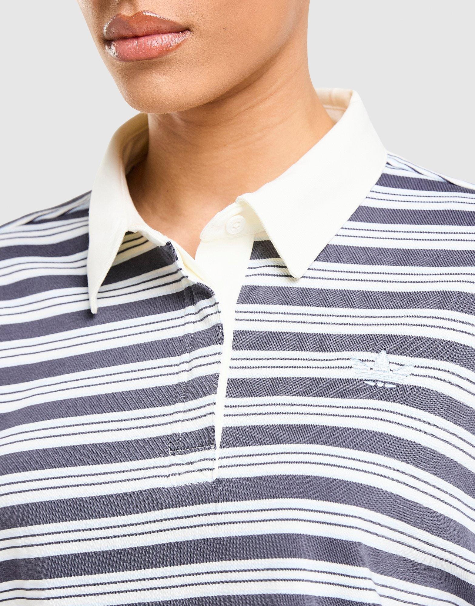adidas Stripe Rugby Shirt