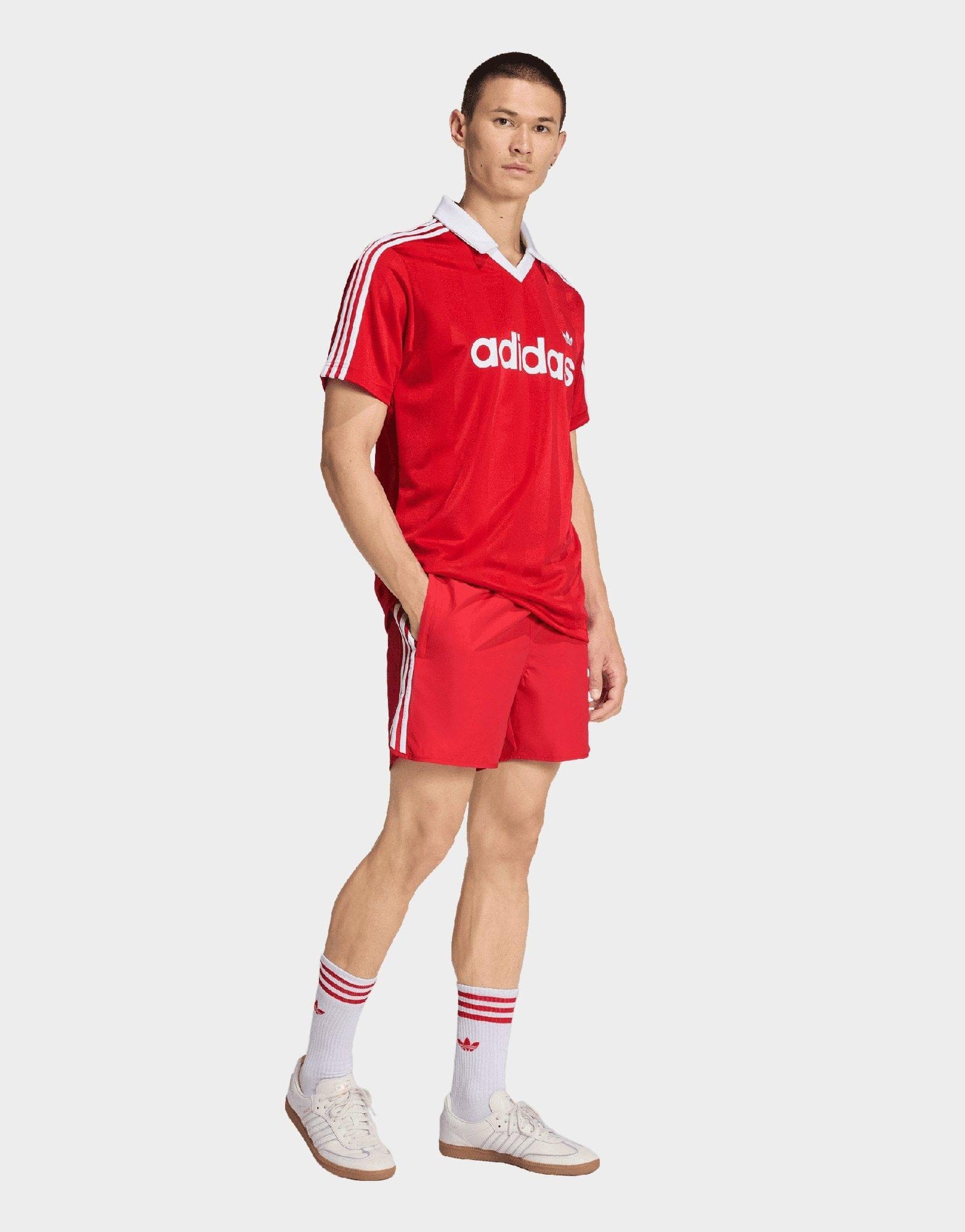 adidas Archive Collar Engineered Jersey