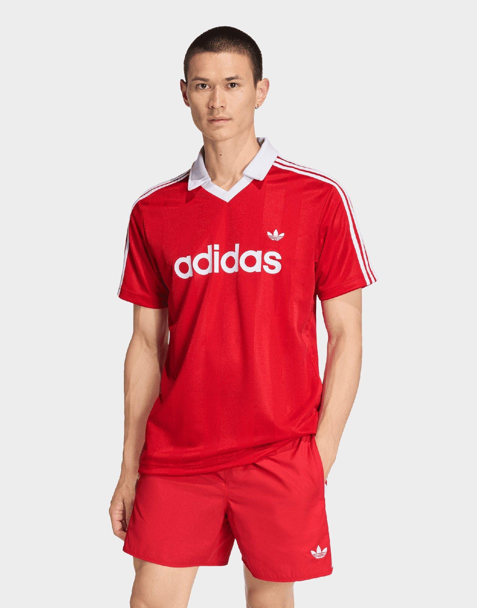 adidas Archive Collar Engineered Jersey