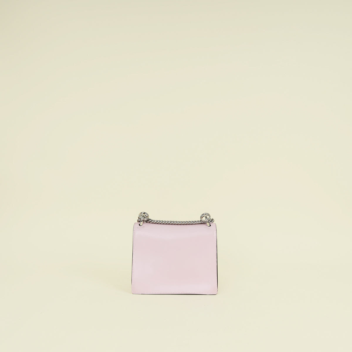 Fendi Pink Kan I Studded Small Shoulder Bag