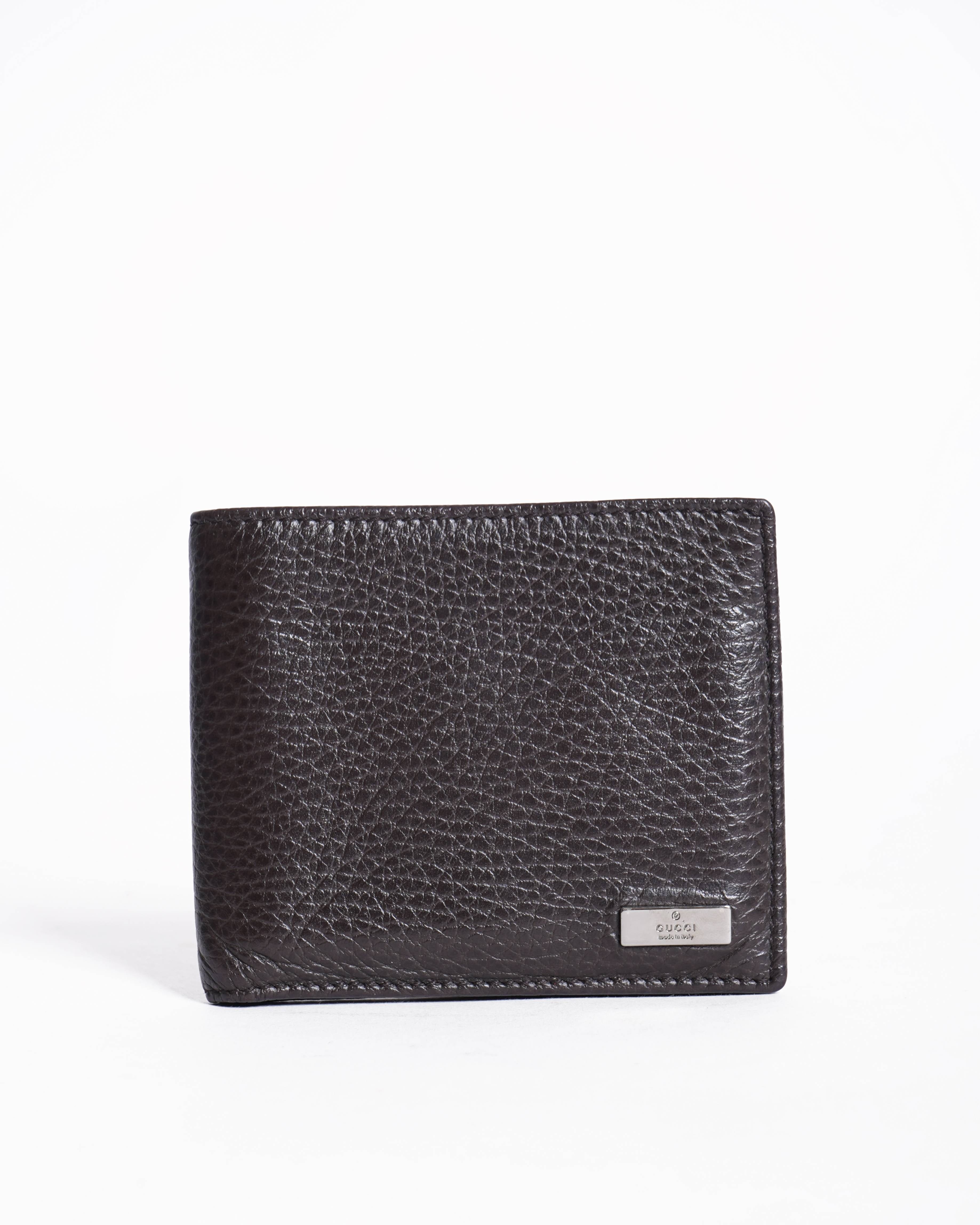 Gucci Brown Leather Wallet