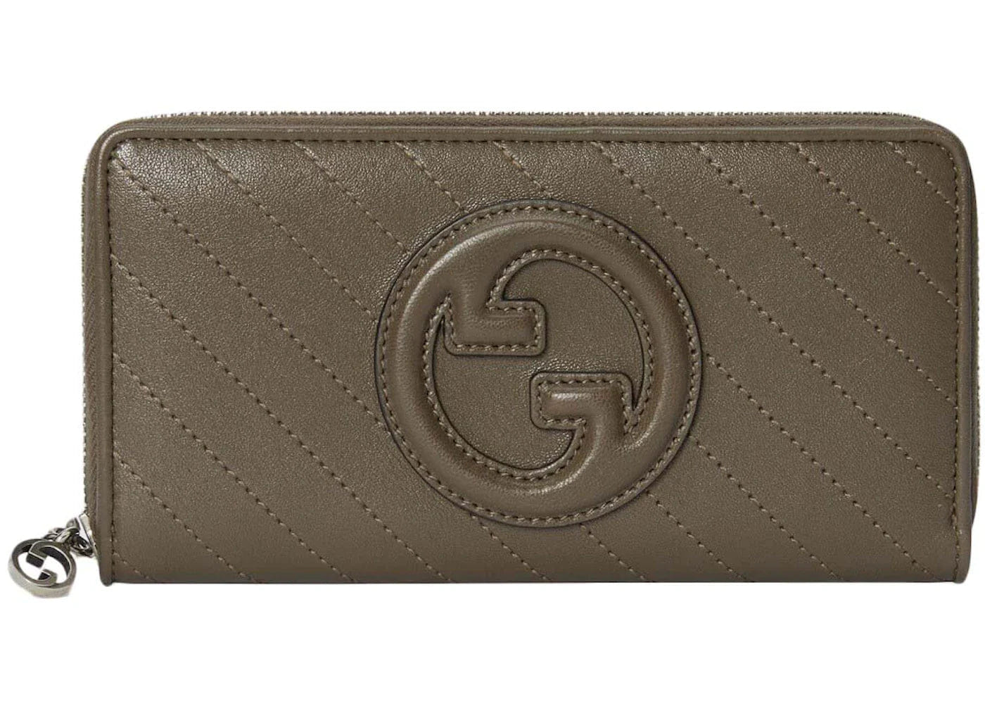 Gucci Blondie Zip - Around Wallet Brown
