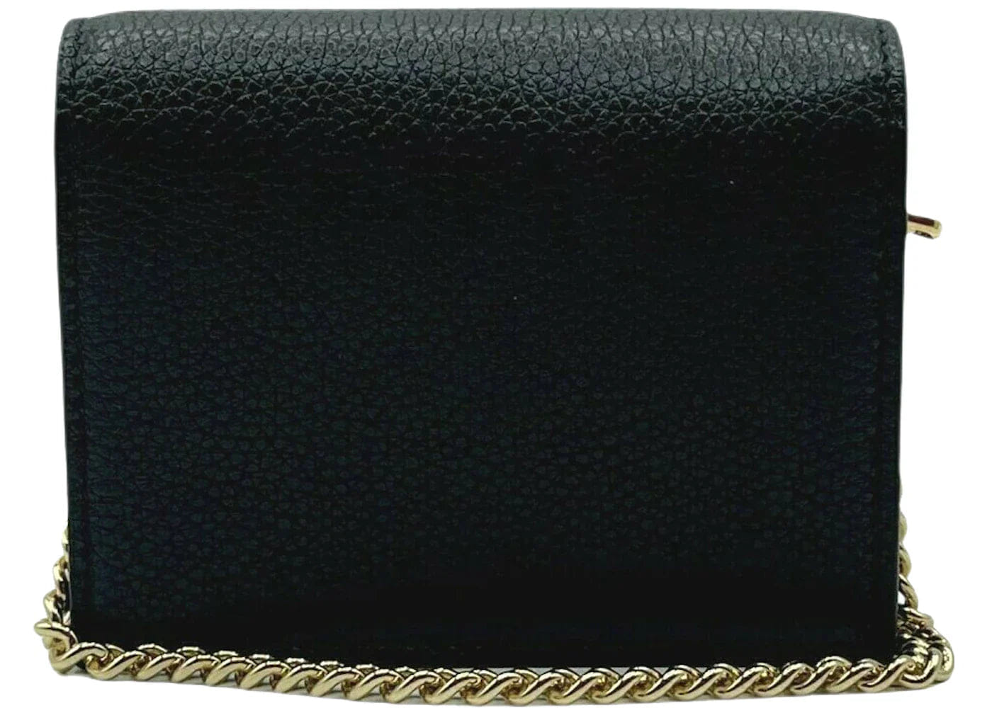 Gucci Gg Logo Zumi Bi - Fold Mini Wallet Mini Black