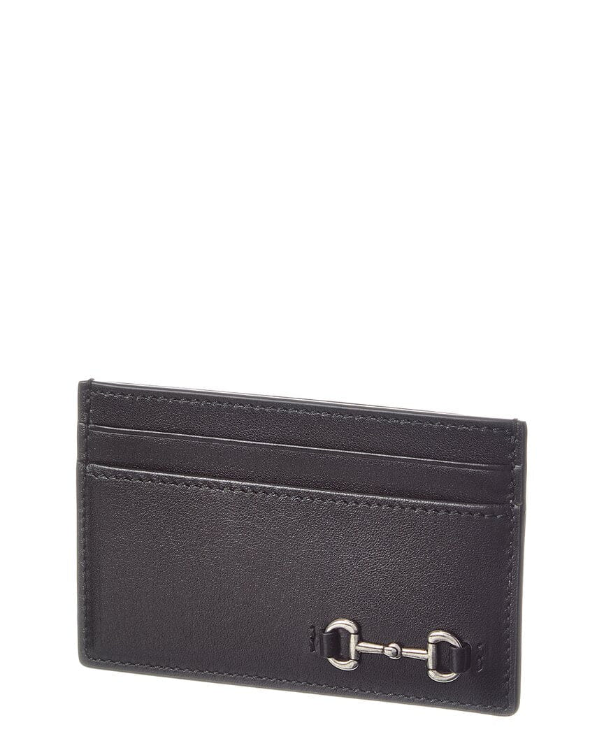 Gucci Horsebit Leather Card Holder