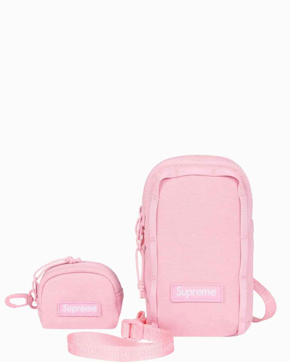 Supreme Camera Bag + Mini Pouch Light Pink