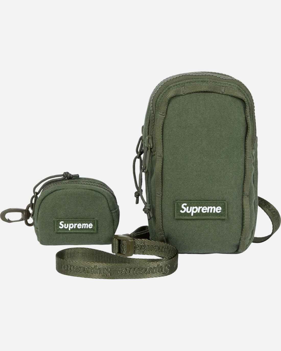 Supreme Camera Bag + Mini Pouch Olive