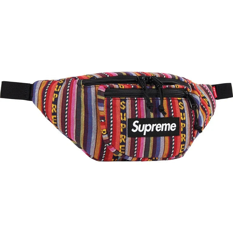 Supreme Woven Stripe Waist Bag (Multi)