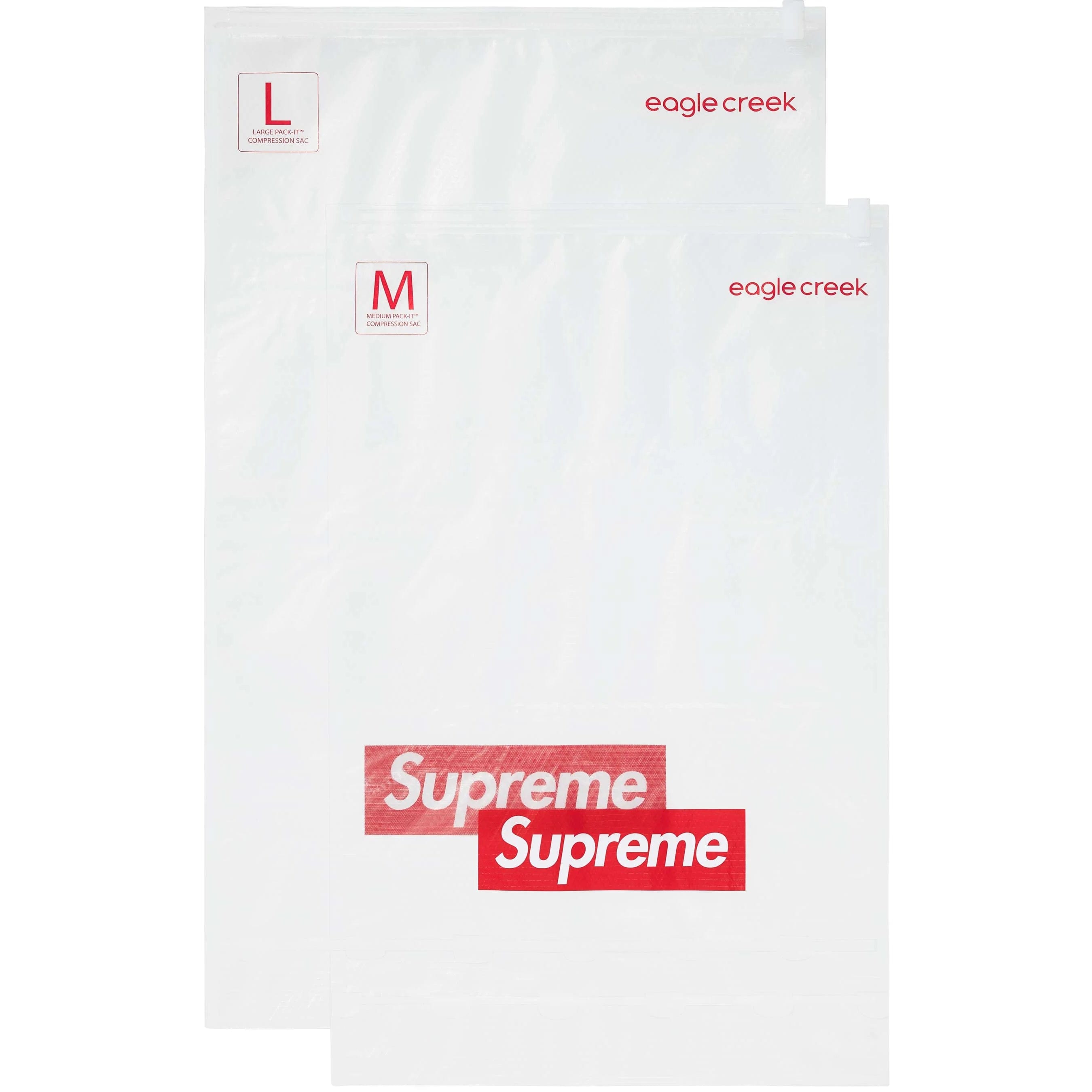 Supreme Eagle Creek Pack - It Compression Bags (Set of 2) Clear