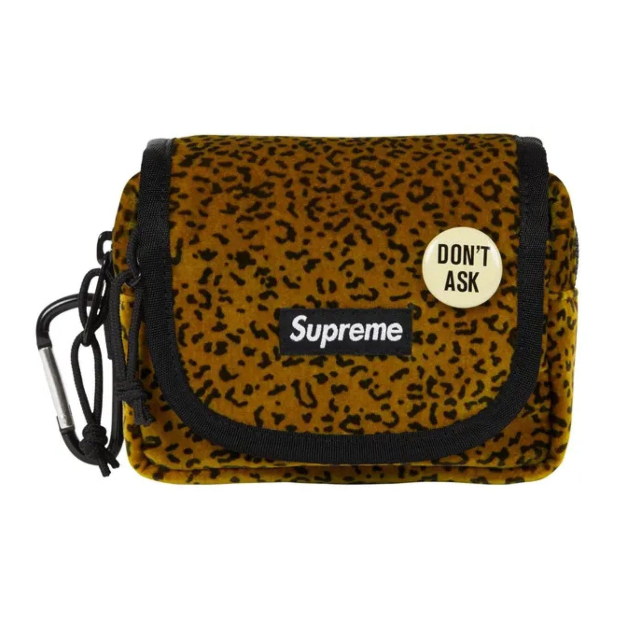 Supreme Velvet Mini Pouch Tan Leopard (2025)