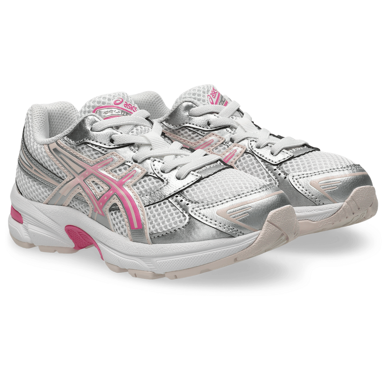 ASICS GEL - 1130 (PS) - WHITE / DRAGON FRUIT