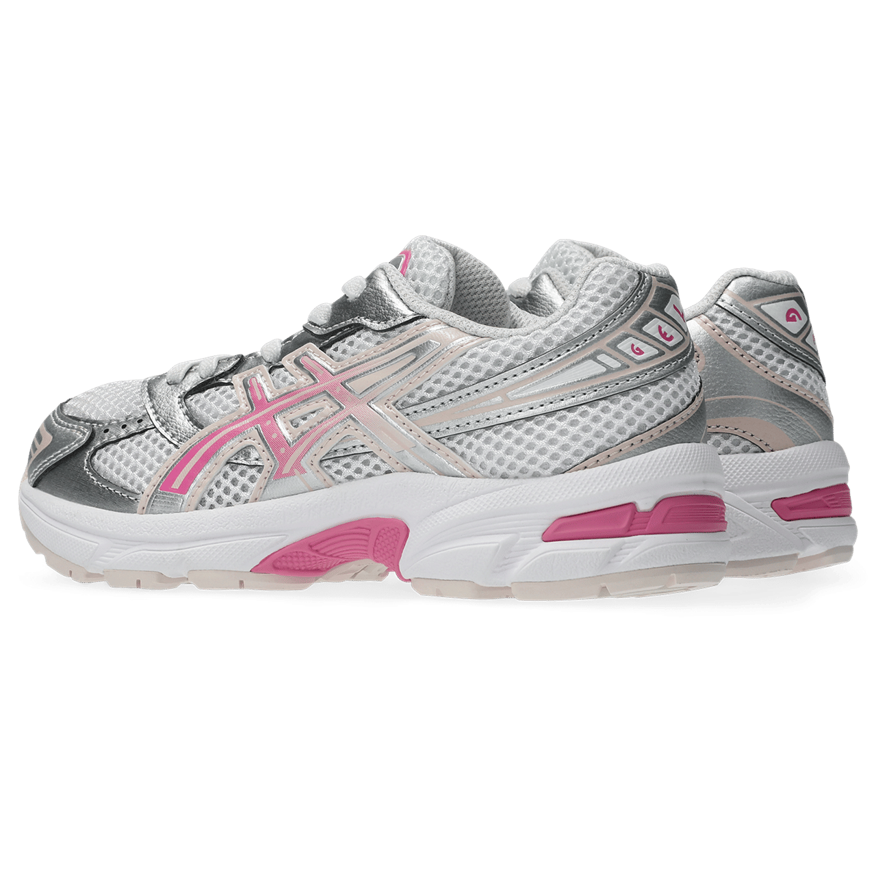 ASICS GEL - 1130 (PS) - WHITE / DRAGON FRUIT