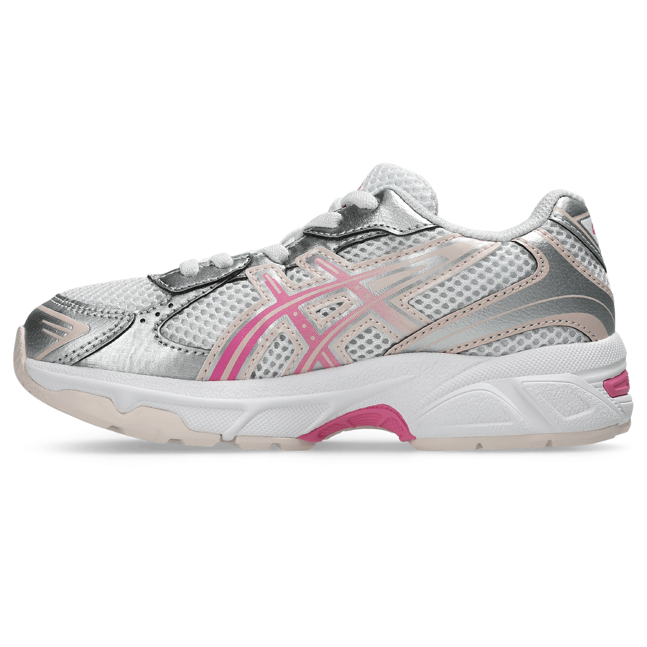 ASICS GEL - 1130 (PS) - WHITE / DRAGON FRUIT