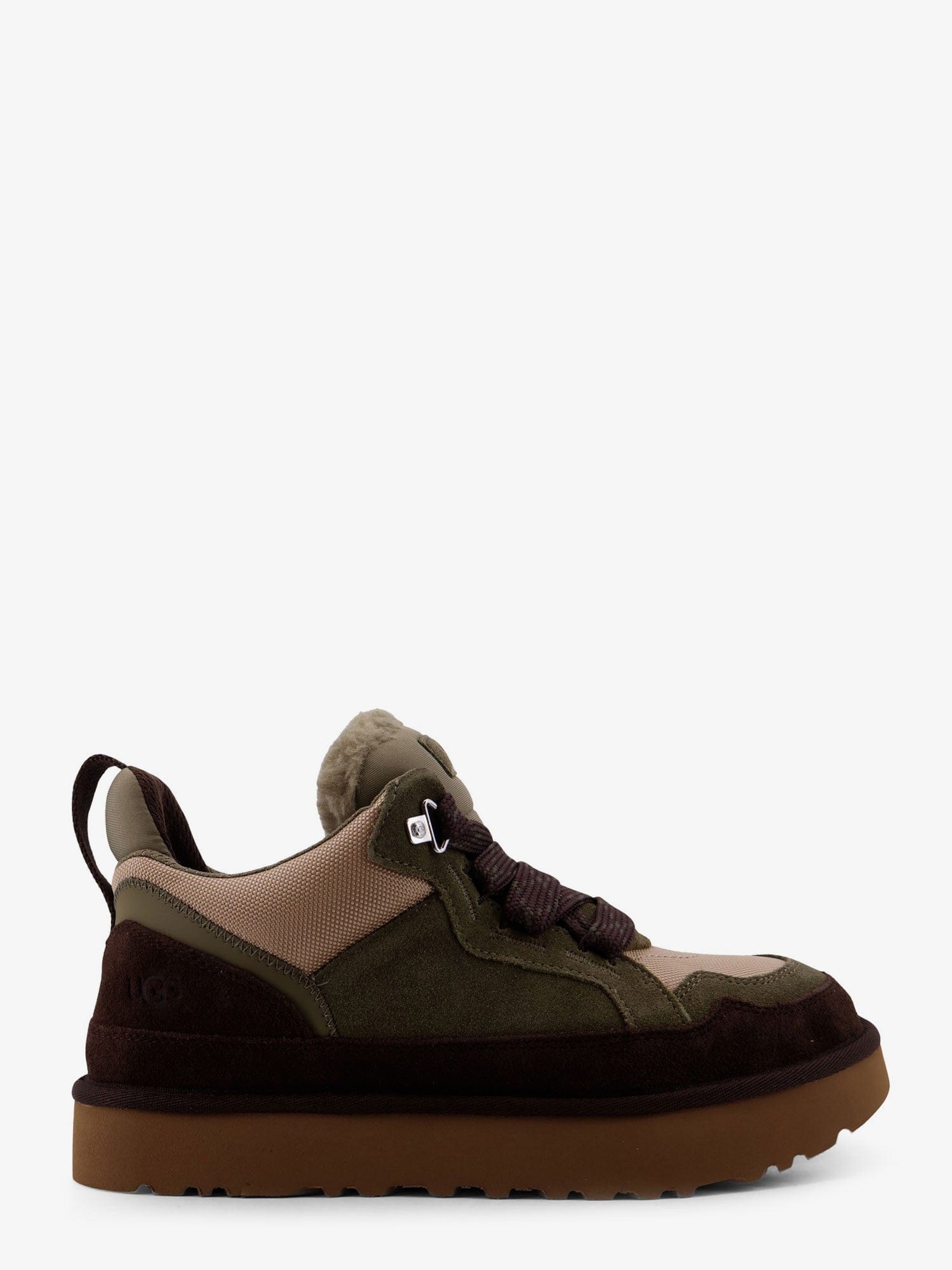 UGG Lowmel suede and nylon sneakers