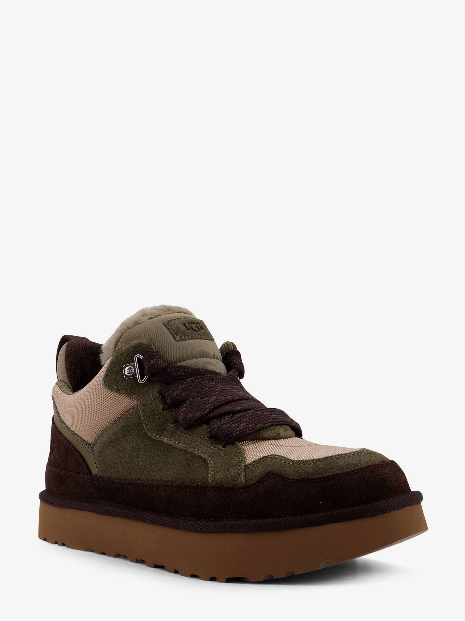 UGG Lowmel suede and nylon sneakers