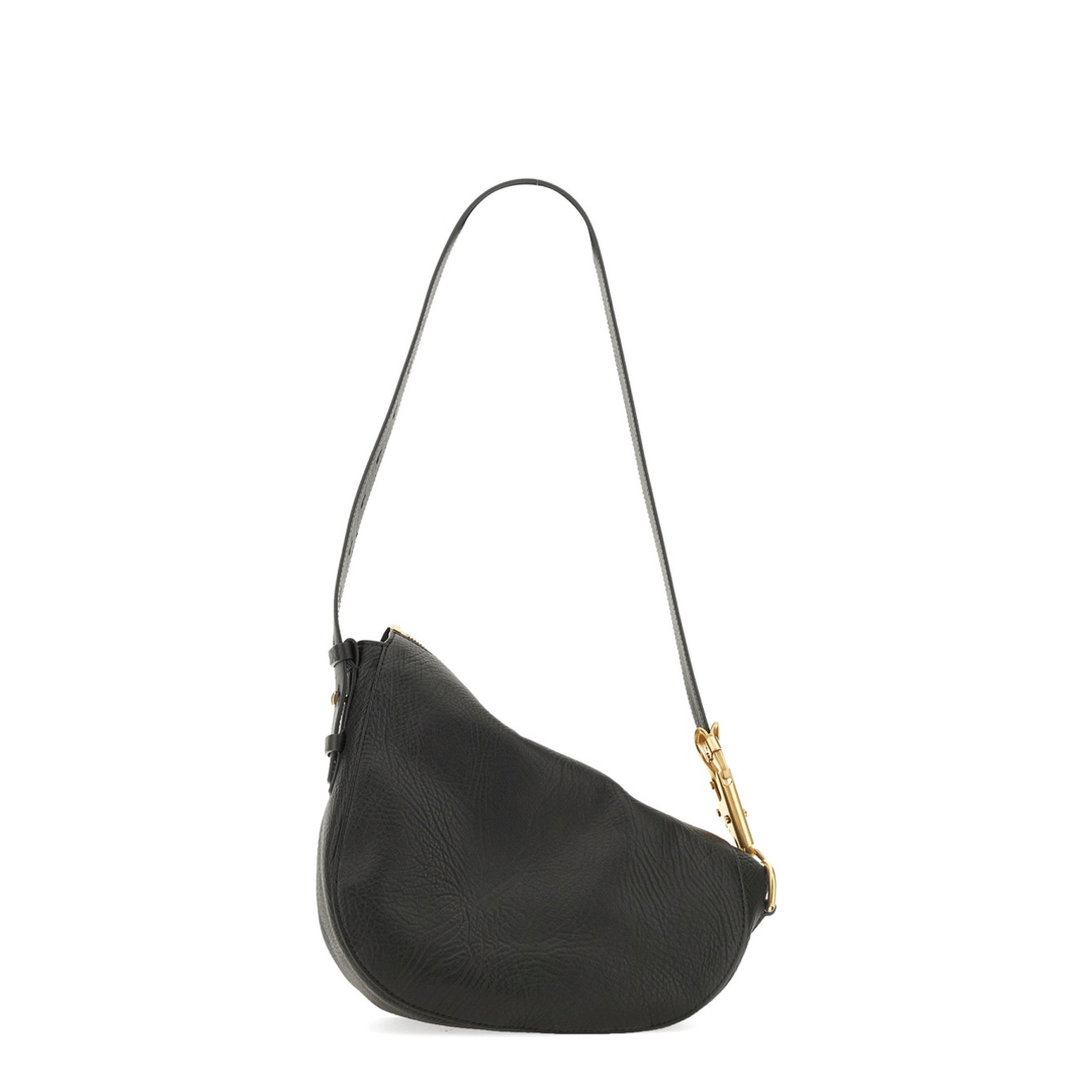 Burberry Knight Small Calfskin Shoulder Bag - Black