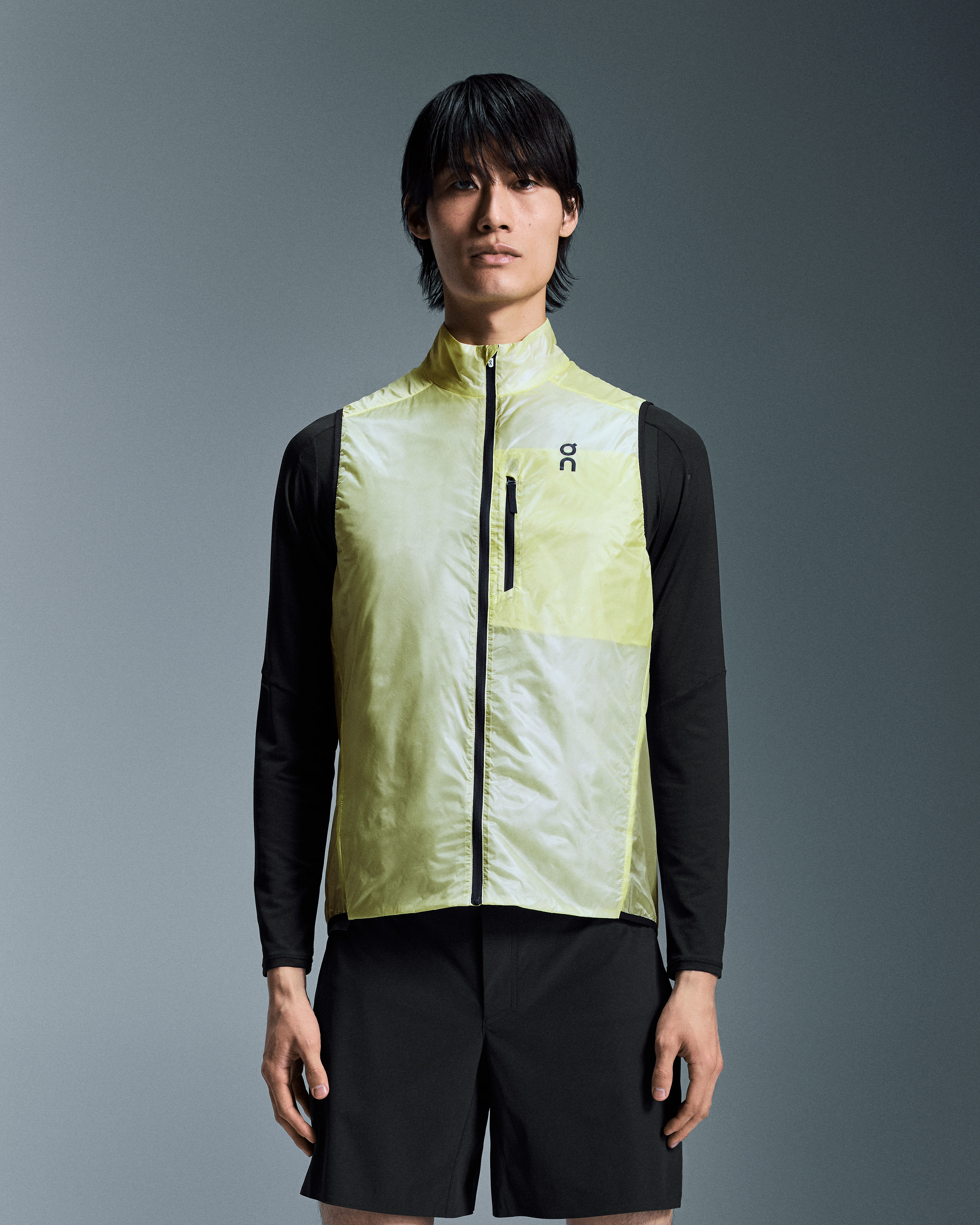 On Running On Weather Vest Hay