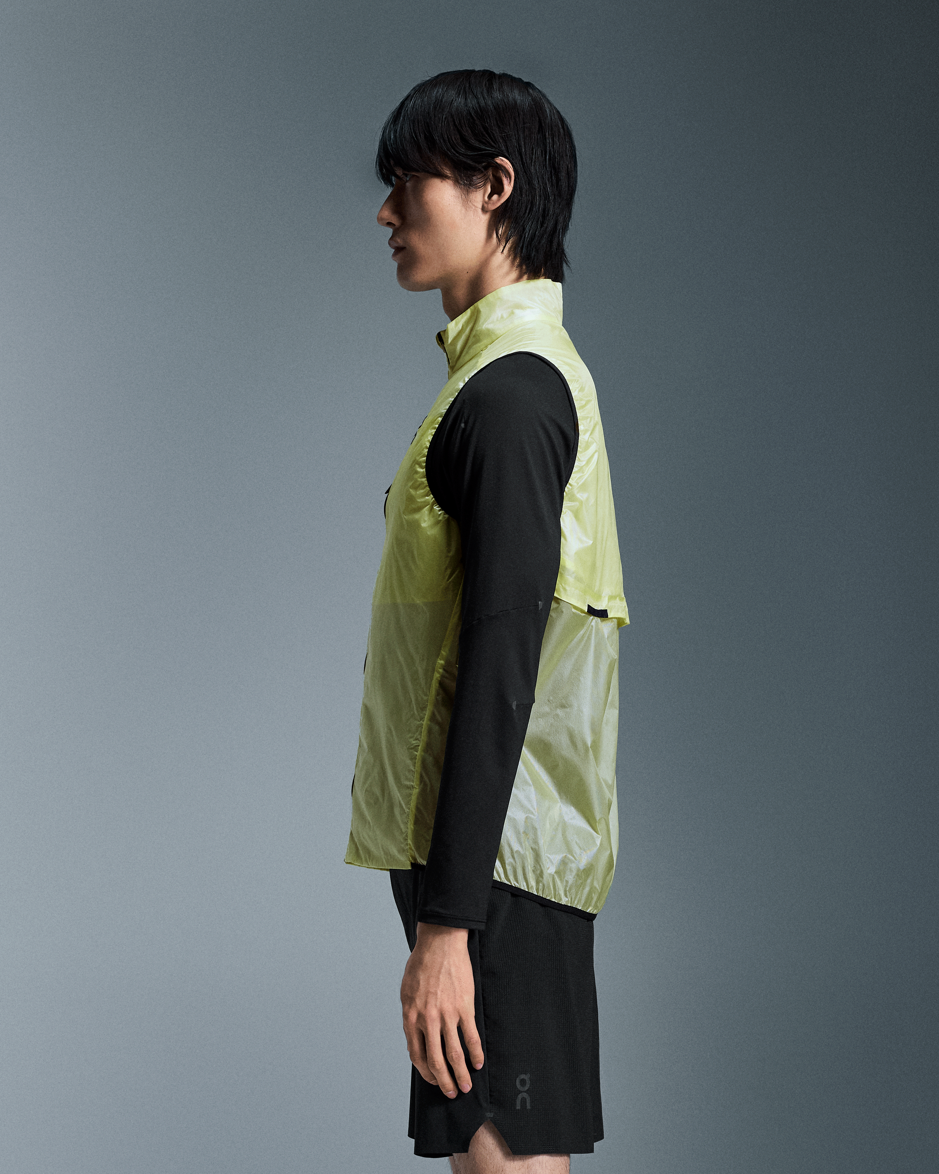 On Running On Weather Vest Hay