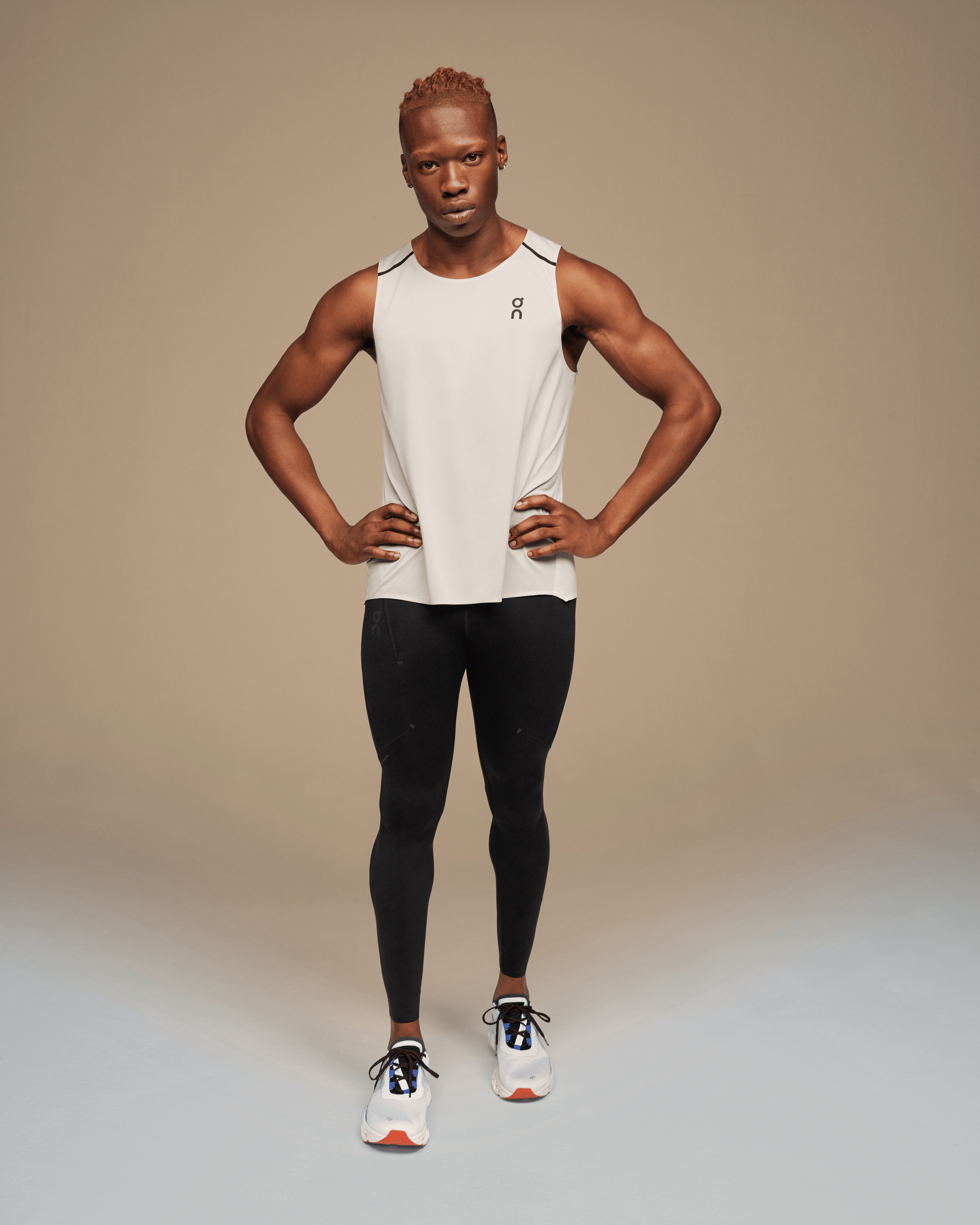 On Running On Performance Tights Black