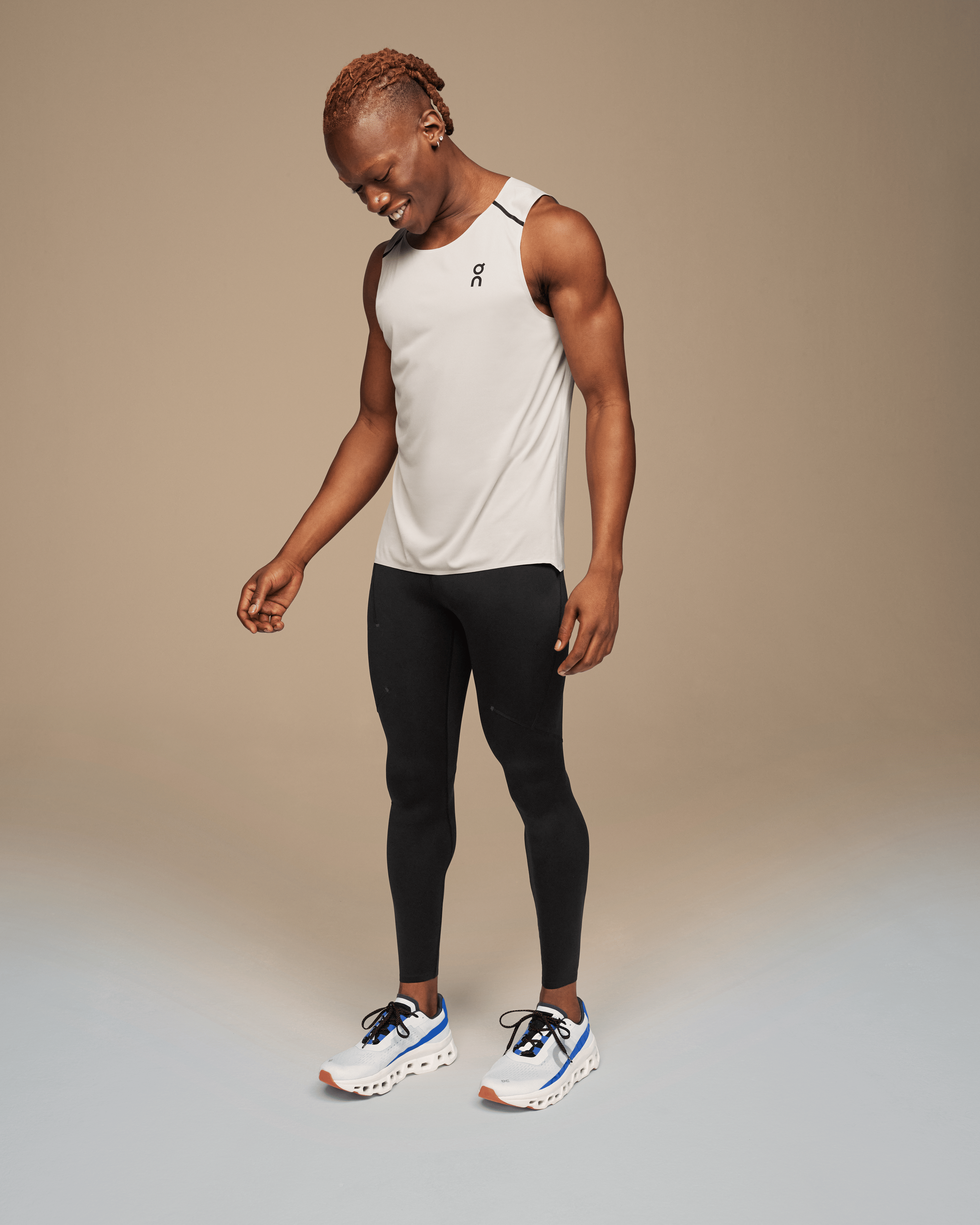 On Running On Performance Tights Black