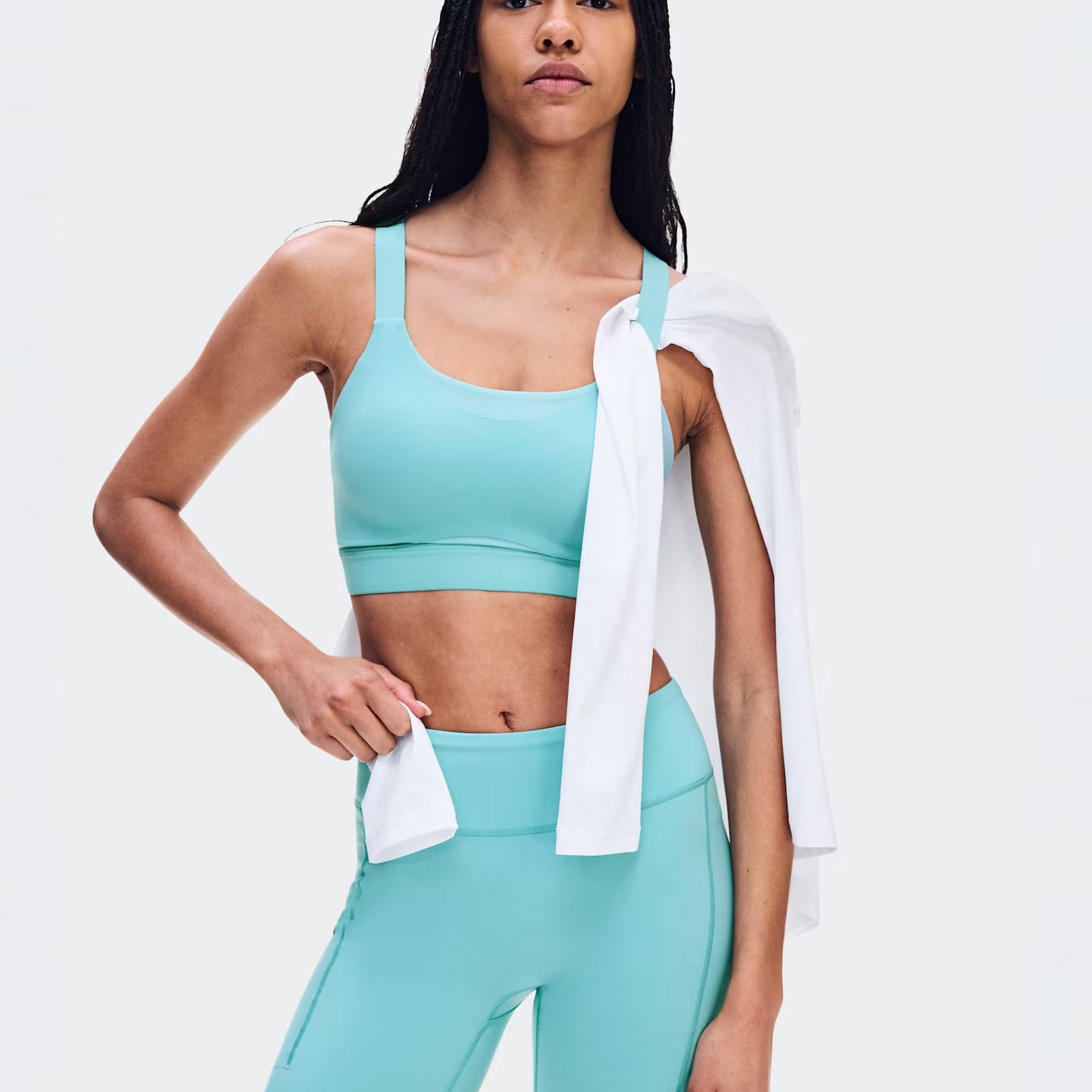 On Running On Performance Tights Short Aquamarine (Women'S)