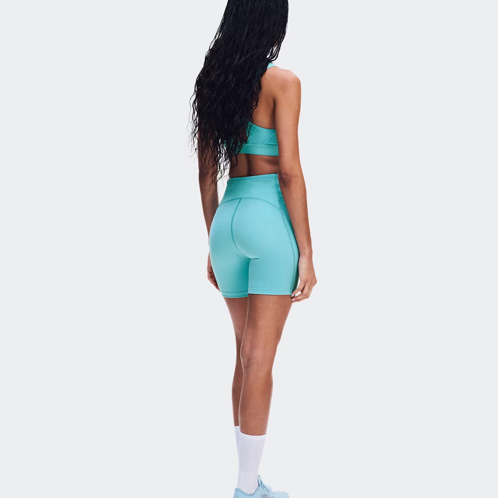 On Running On Performance Tights Short Aquamarine (Women'S)