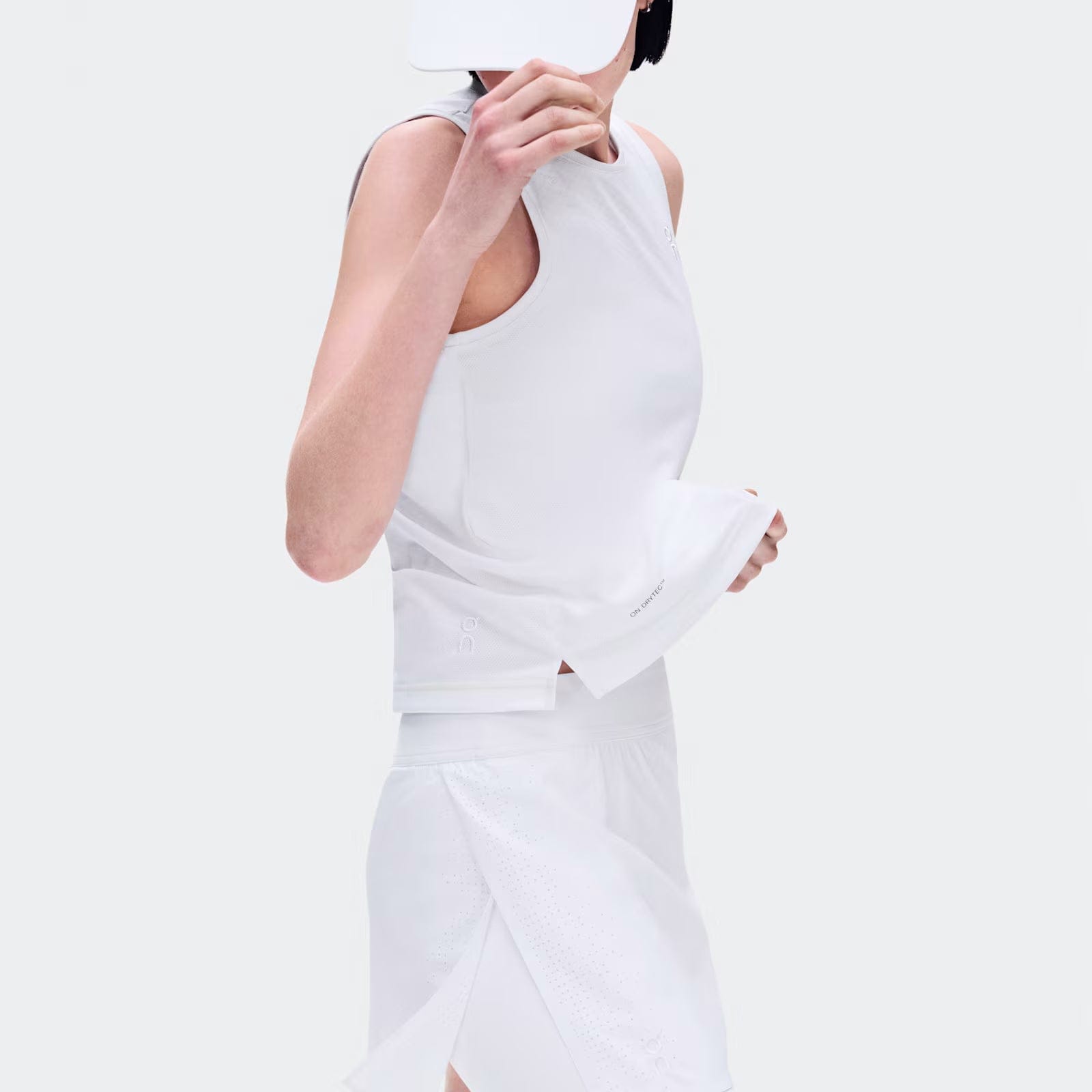 On Running On Court Skirt Split Ldn White (Women'S)