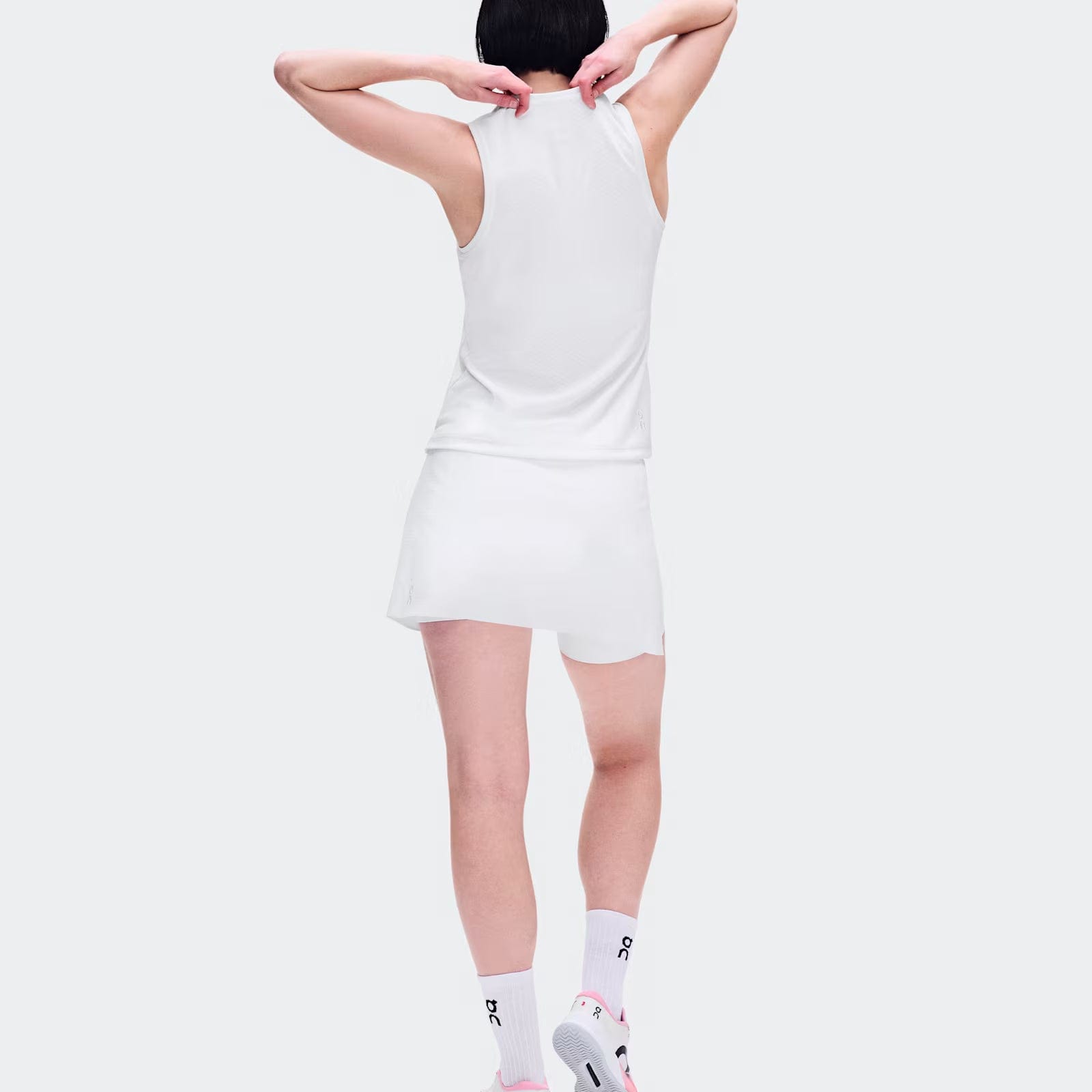 On Running On Court Skirt Split Ldn White (Women'S)