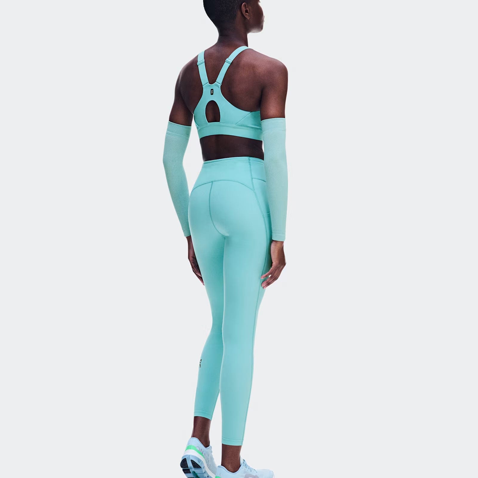 On Running On Performance Tights 7/8 Aquamarine (Women'S)
