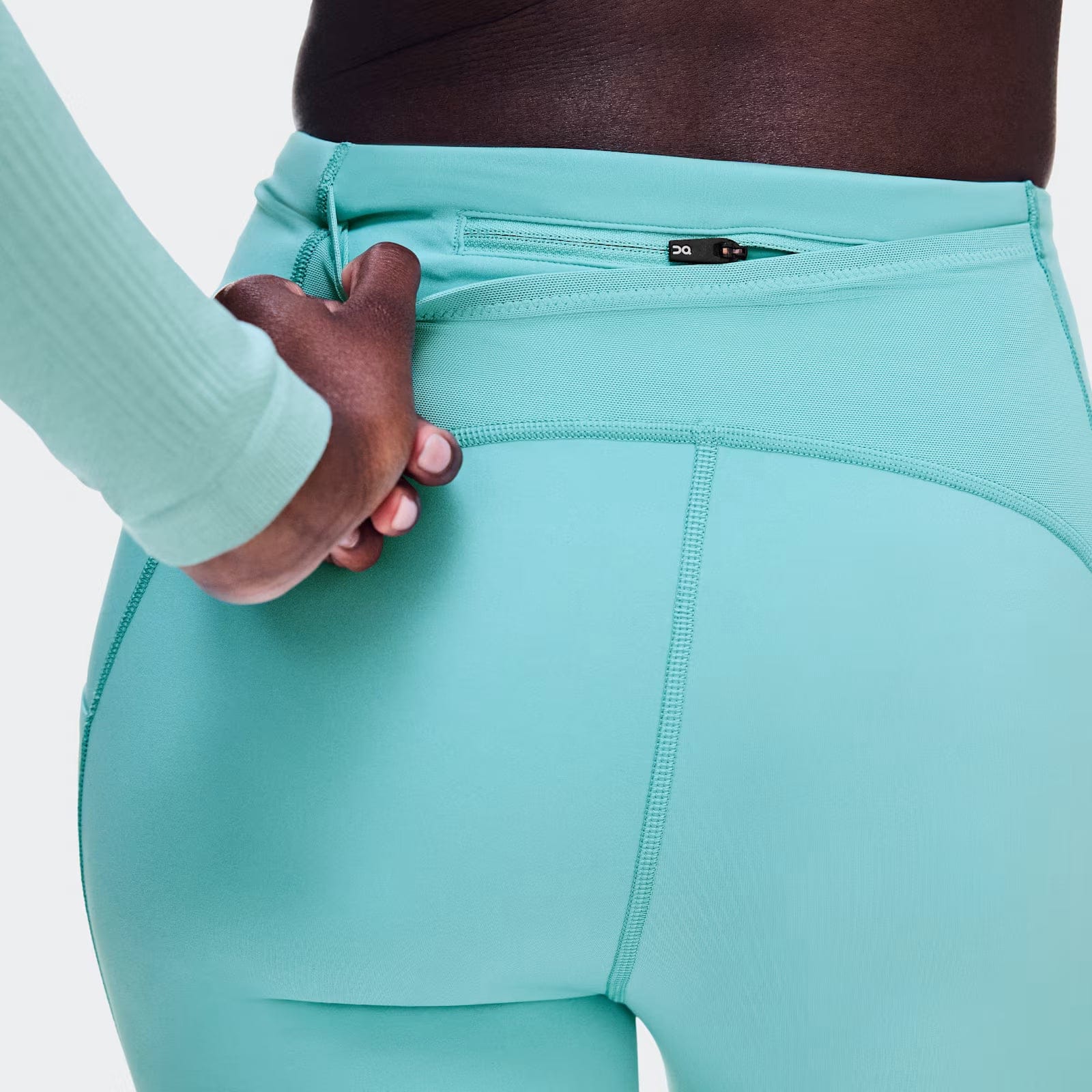 On Running On Performance Tights 7/8 Aquamarine (Women'S)