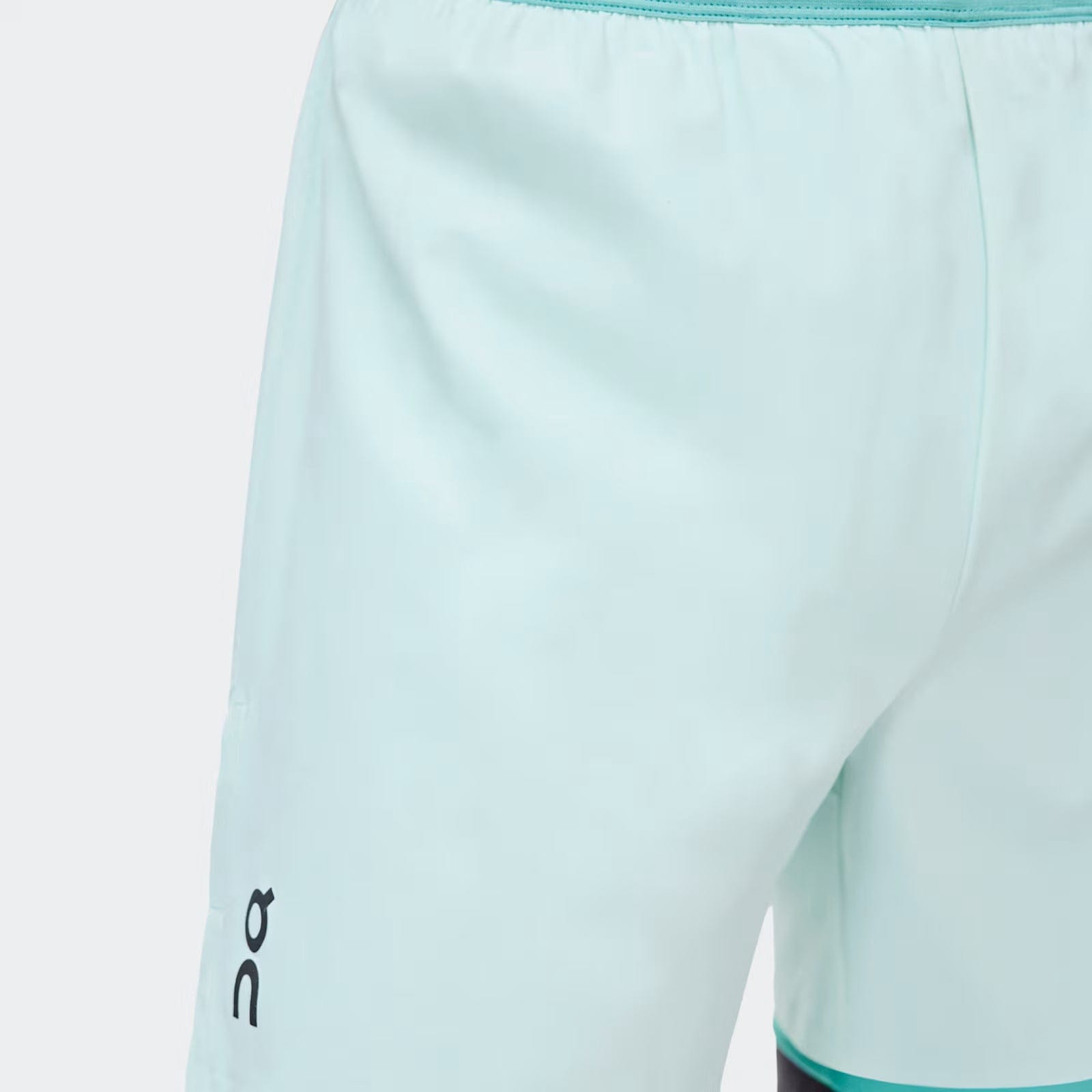 On Running On 5" Performance 2/1 Shorts Flurry | Aquamarine