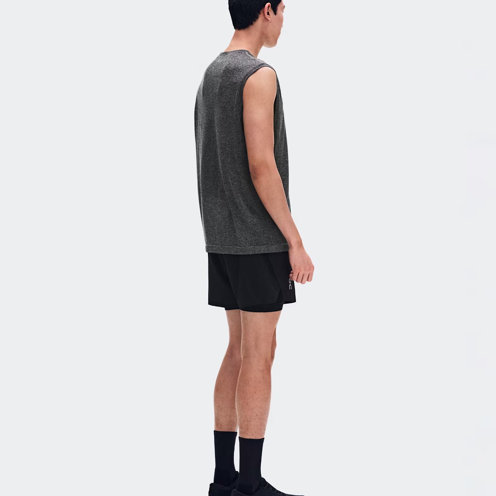 On Running On Train 2 - In - 1 Shorts Black