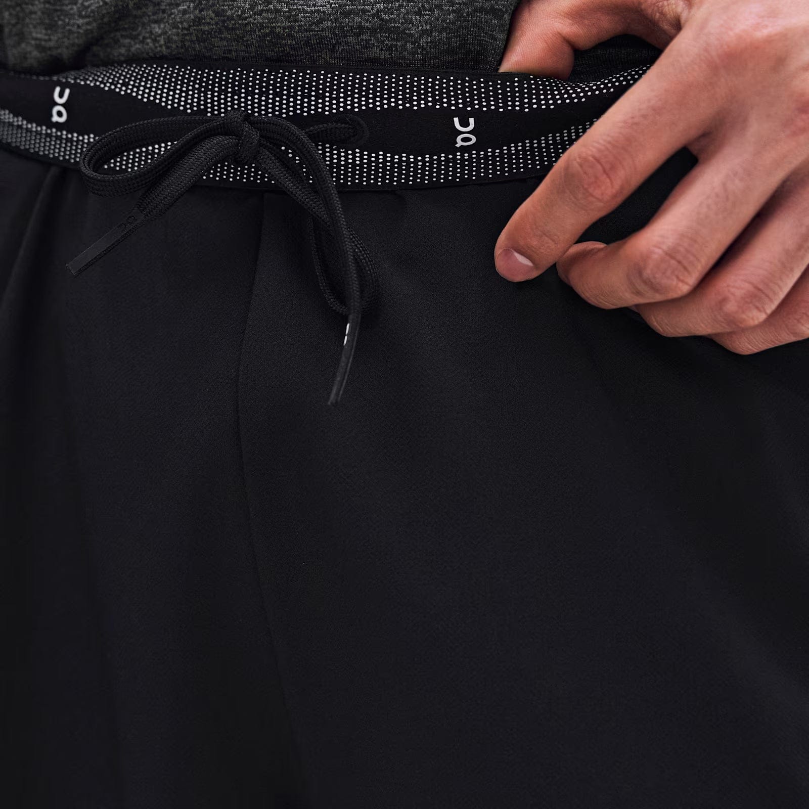 On Running On Train 2 - In - 1 Shorts Black