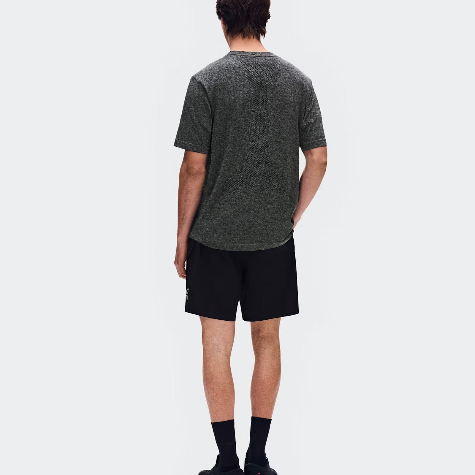 On Running On Train Shorts 7" Black